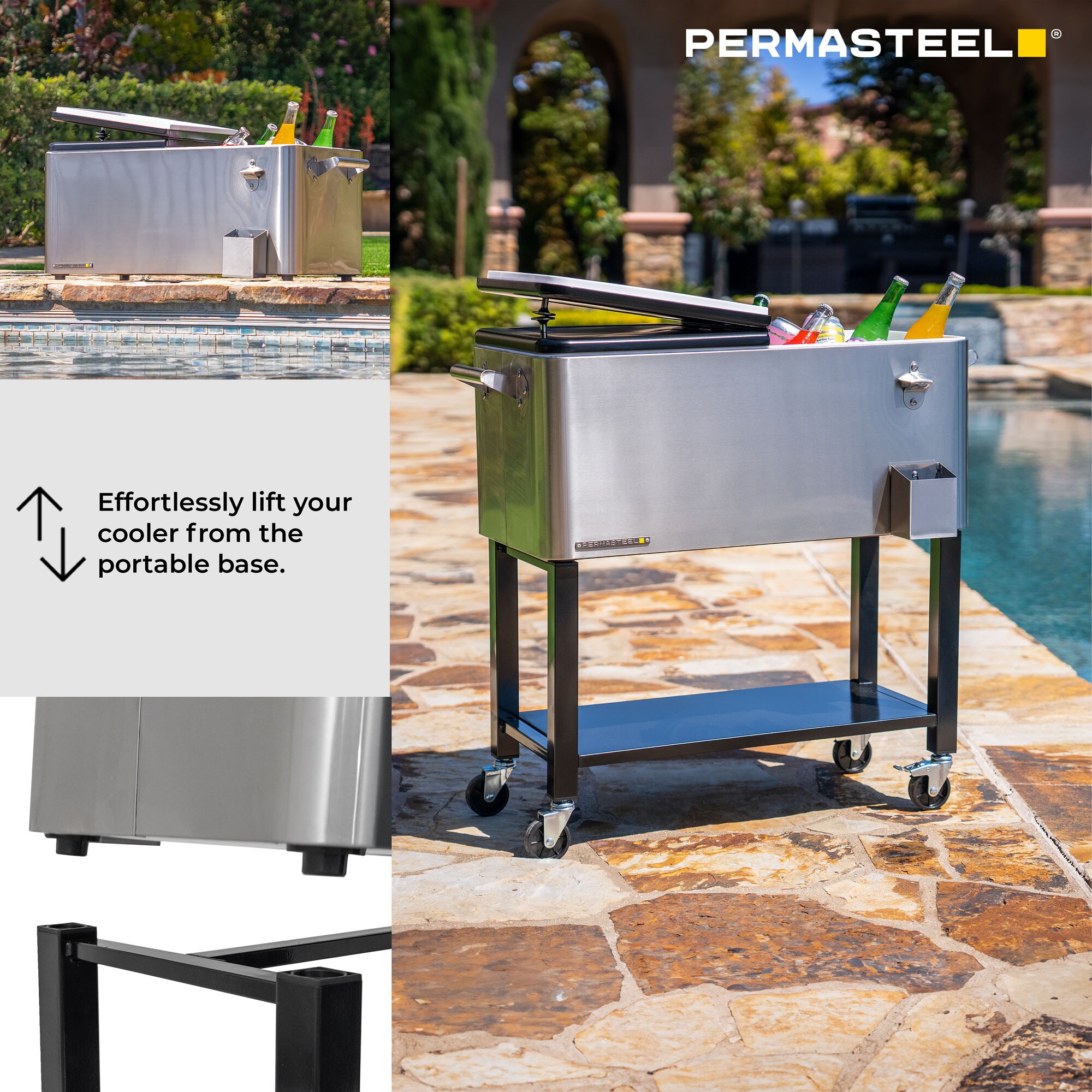 Permasteel PS-223-SS Beverage-Coolers - View #10