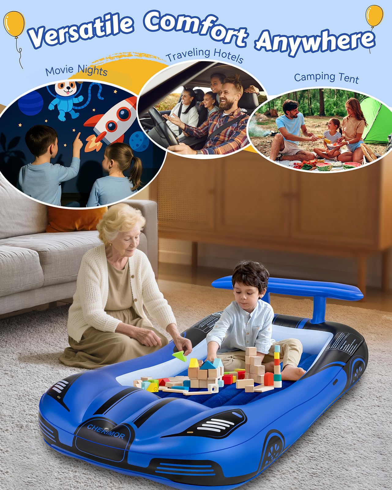 Teamson AE-RC-10-BEBE Air-Mattresses - View #3
