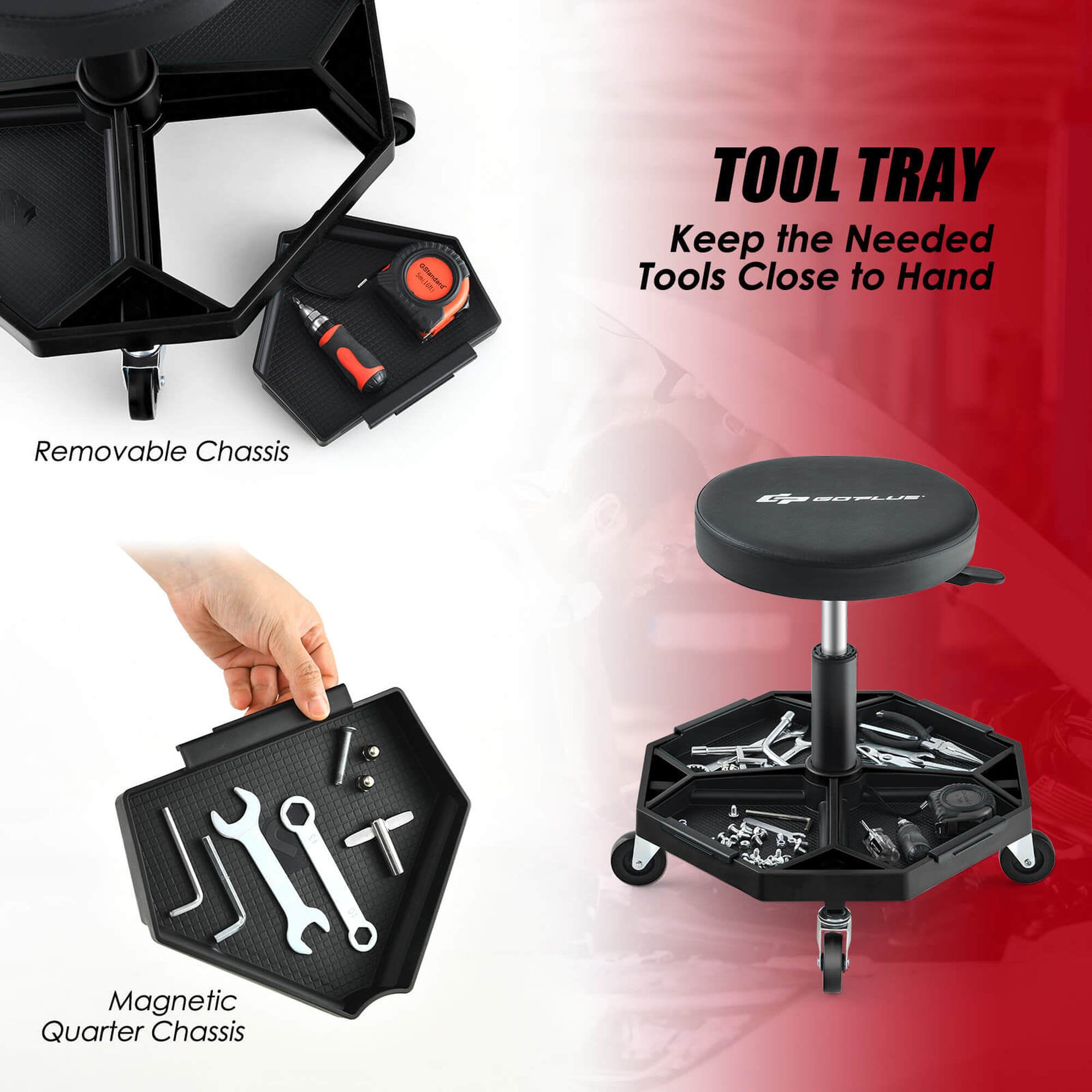 Costway HCST04776 stools - View #4