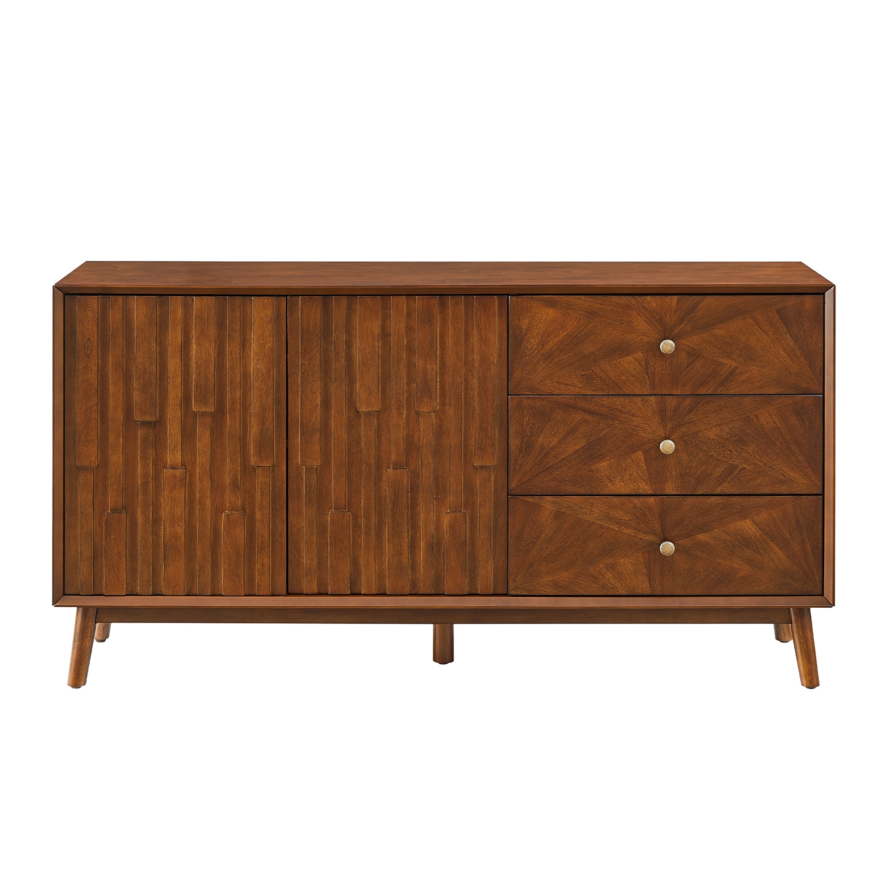 SINOFURN Country Brown Sideboard