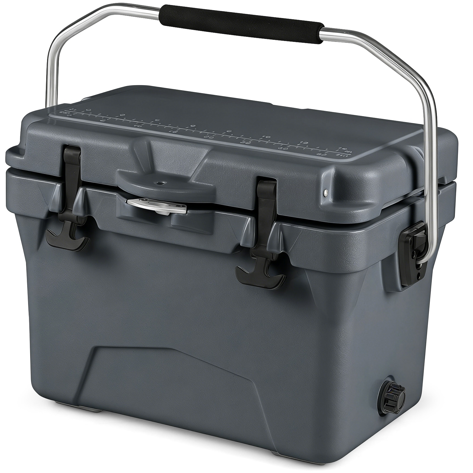 Volenca 45-Quart Portable Hard Cooler with 6-Day Ice Retention Built-in ...
