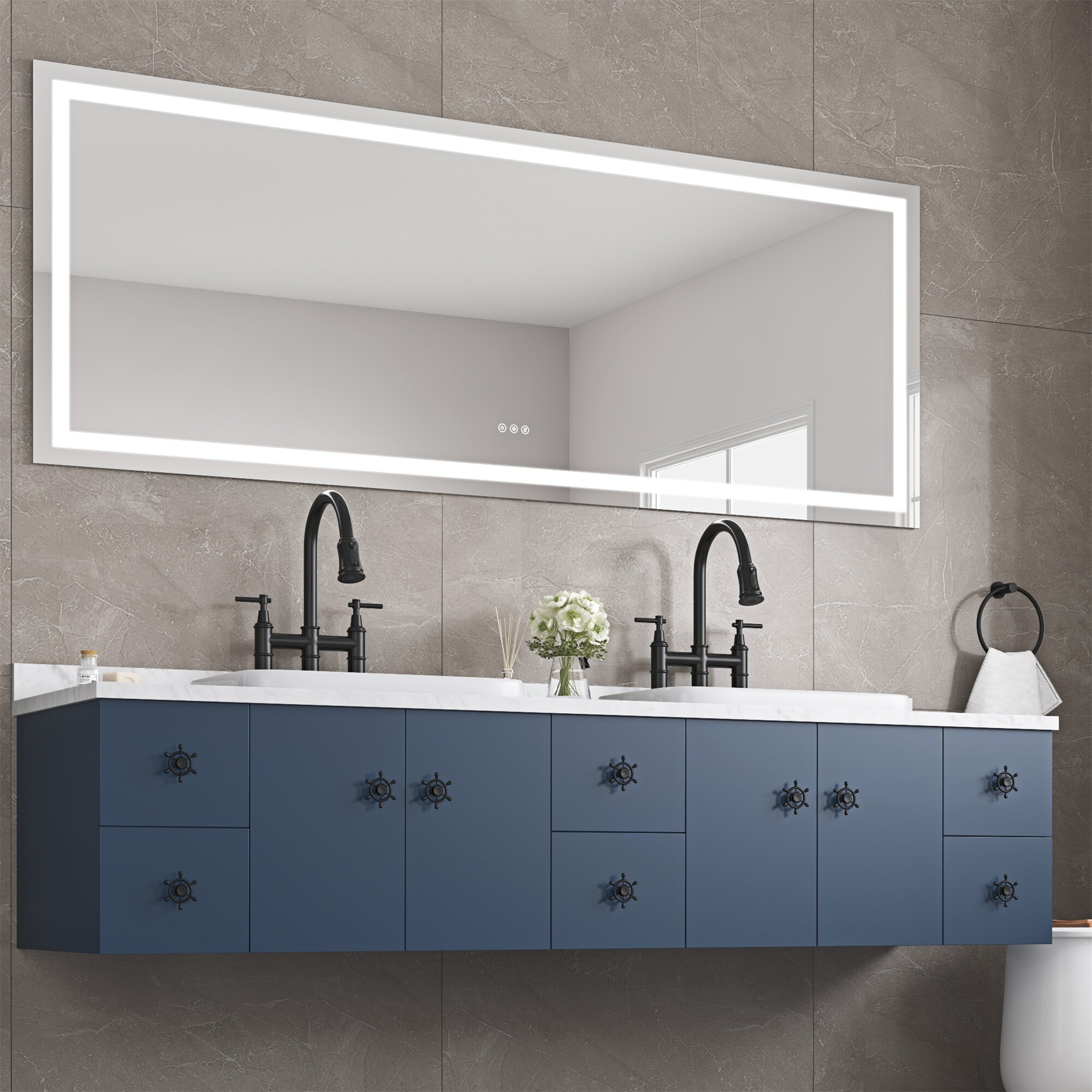 BABOOM BOM-8131925-OR Framed-Bath-Mirrors - View #11