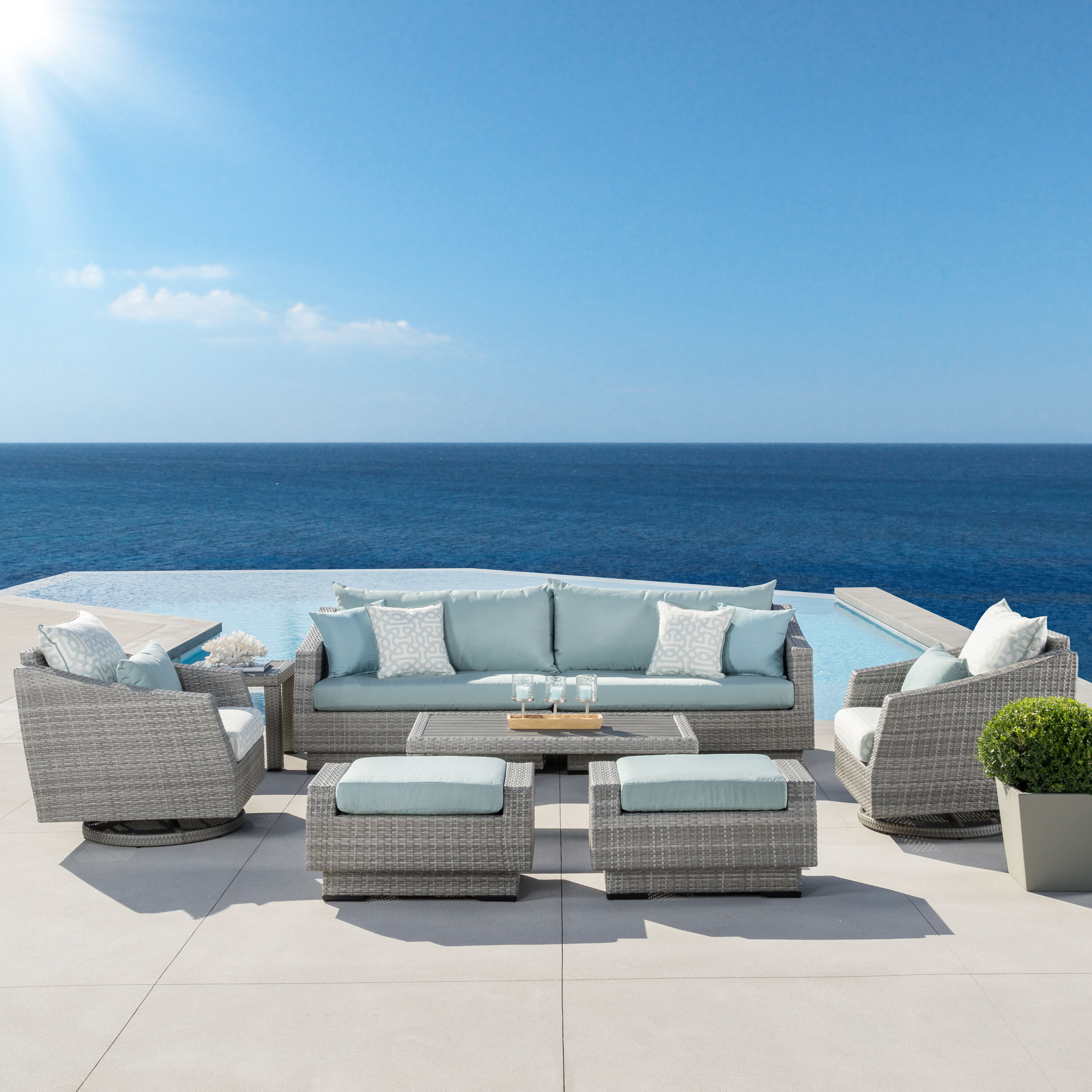 RST Brands OP-PESS8MTD-CNS-SPA- Patio-Conversation-Sets - View #9