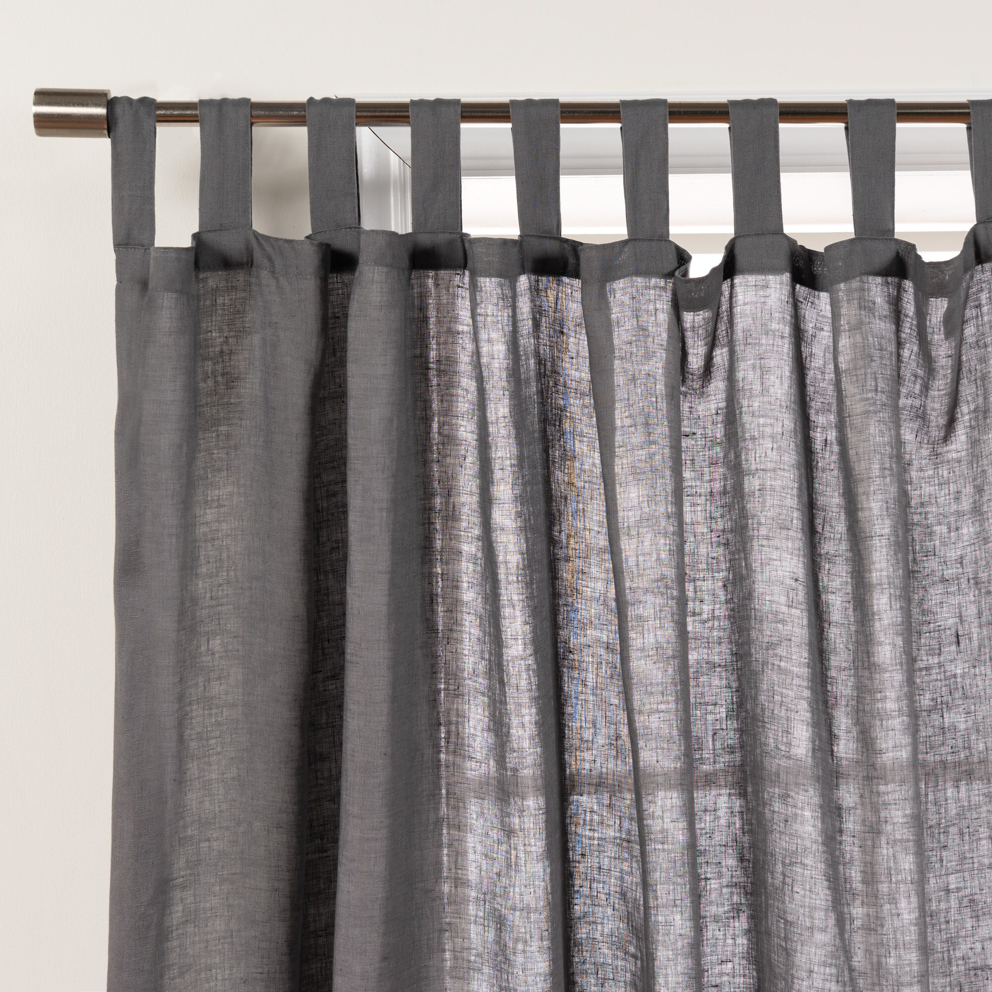 Best Home Fashion YK-04-TAB-LN-96-DK.G curtains - View #5