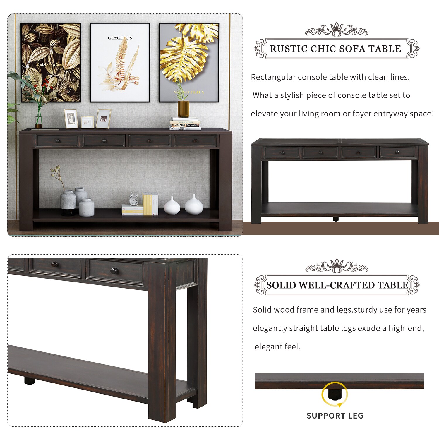 AHIOU HOME ZAAH-CT189615B Console-Sofa-Tables - View #10