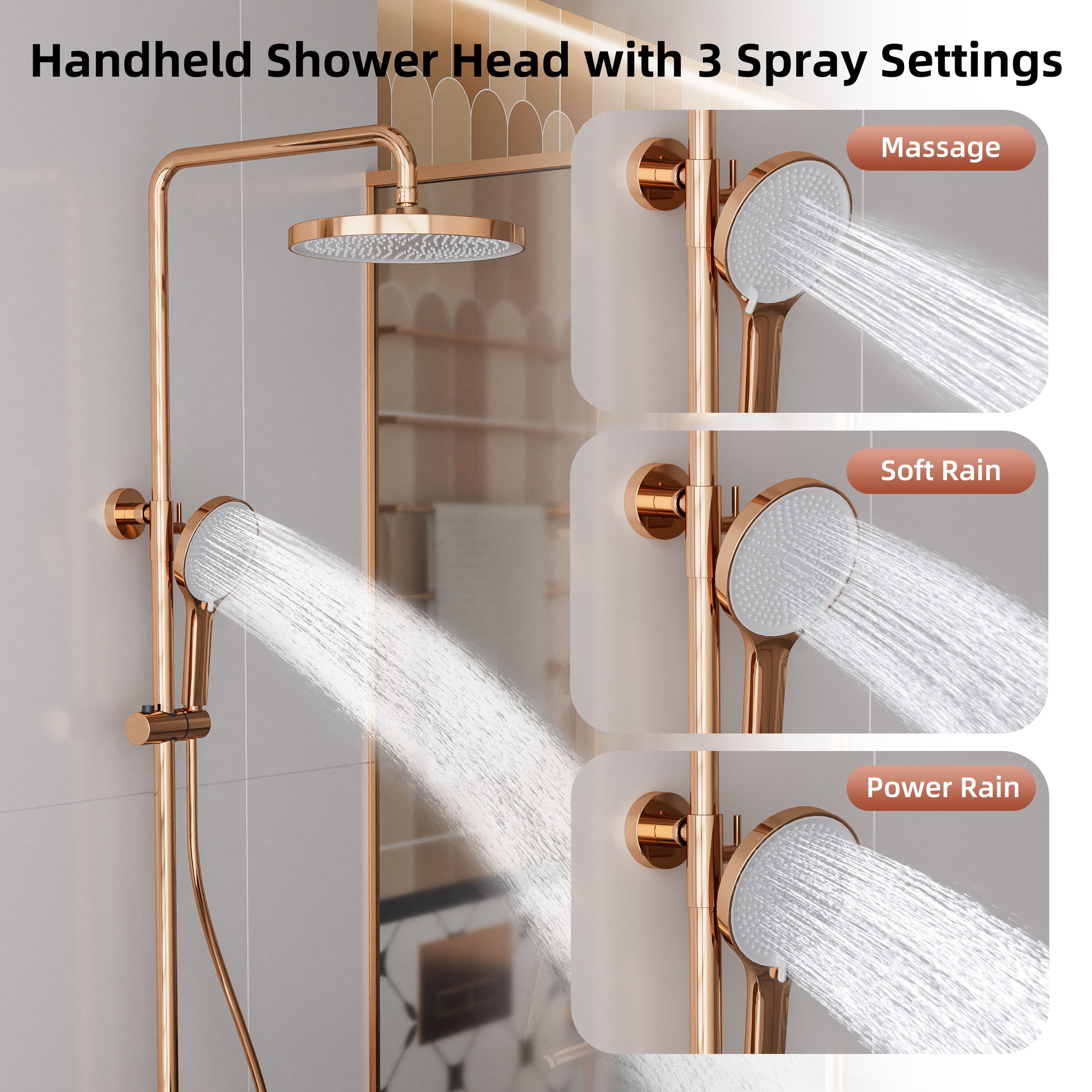 MODLAND MDL1SS31RG5 Showerhead-Bar-Panels - View #7