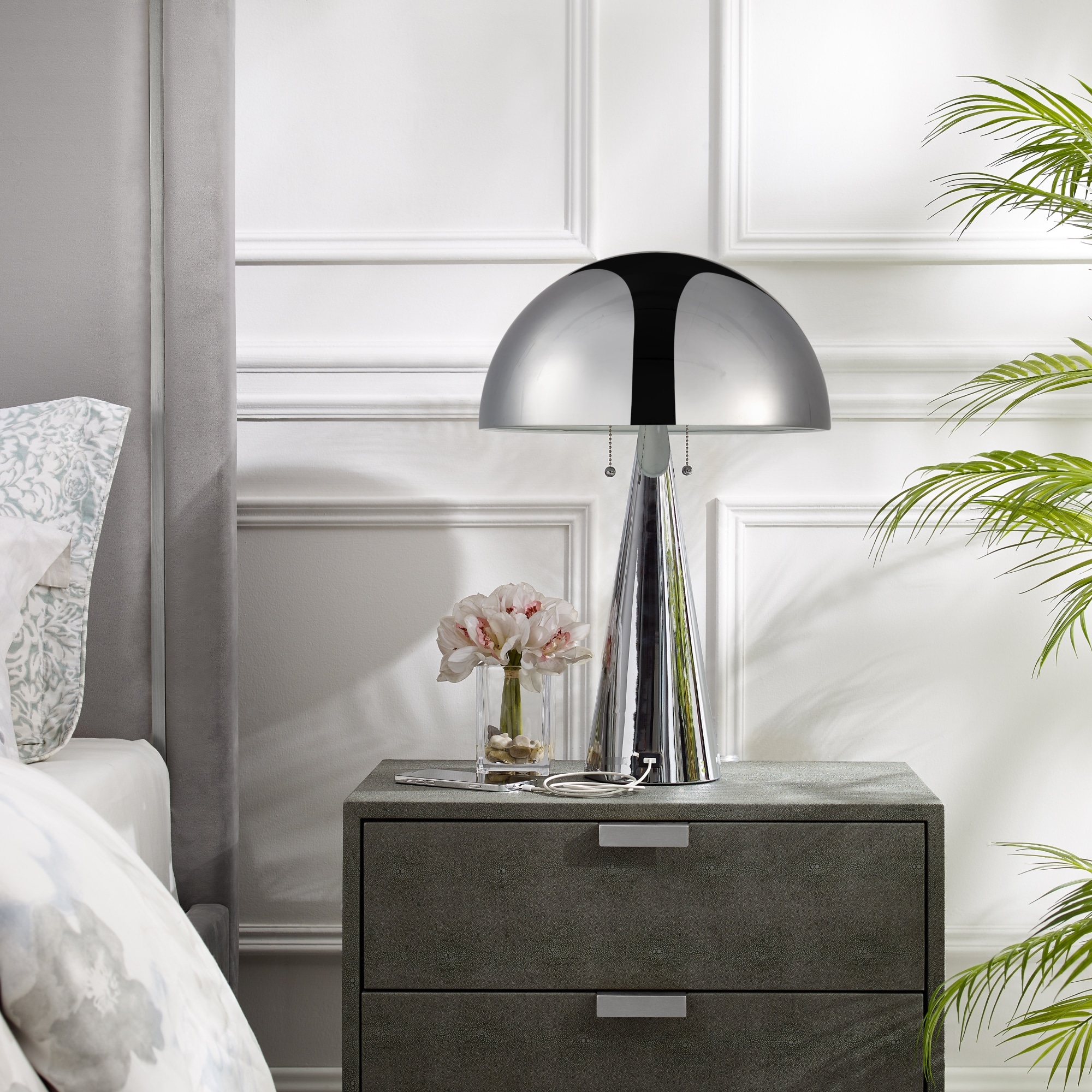 Inspired Home LA443-24CHR-LS Table-Lamps - View #2