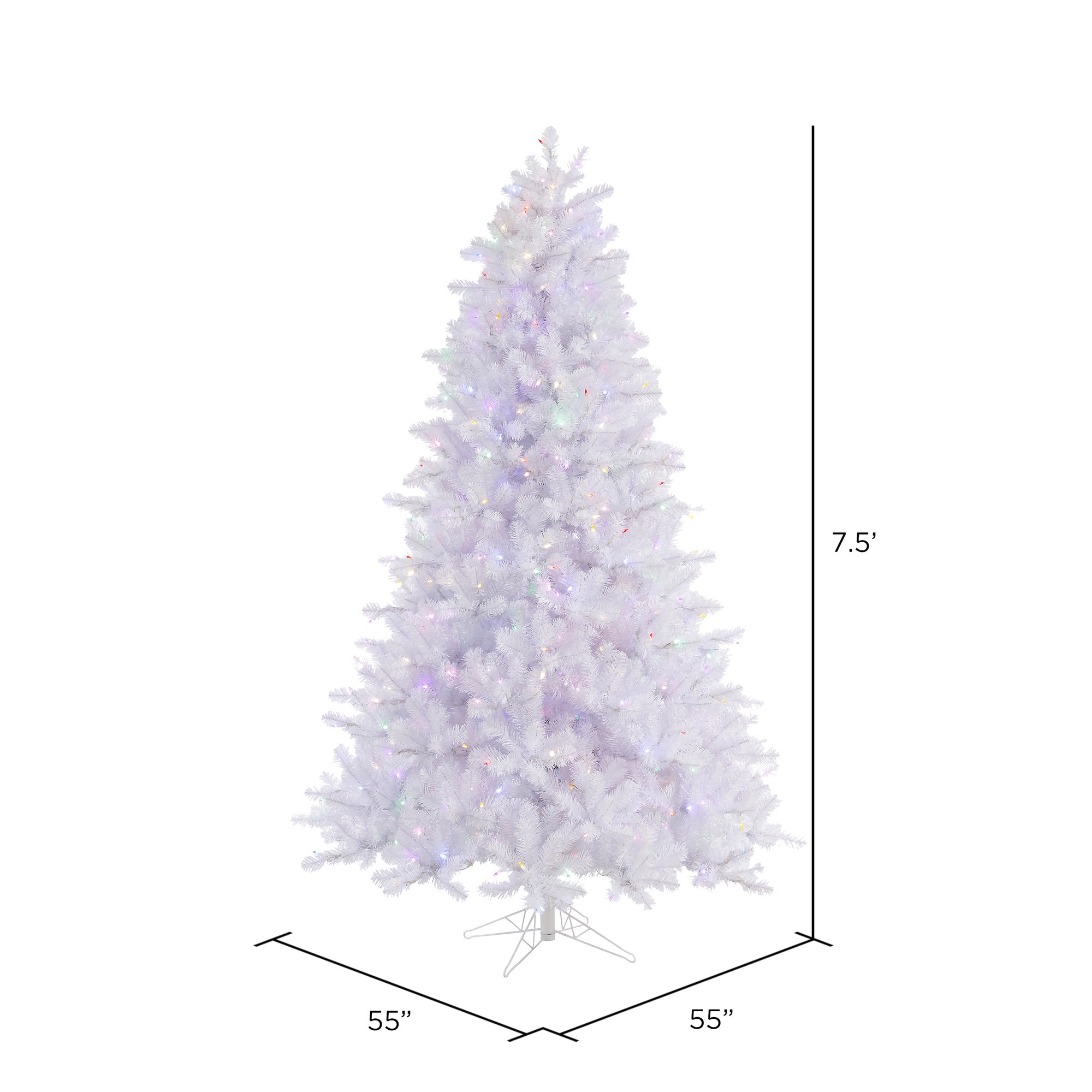 Vickerman A135777LED Artificial-Christmas-Trees - View #3