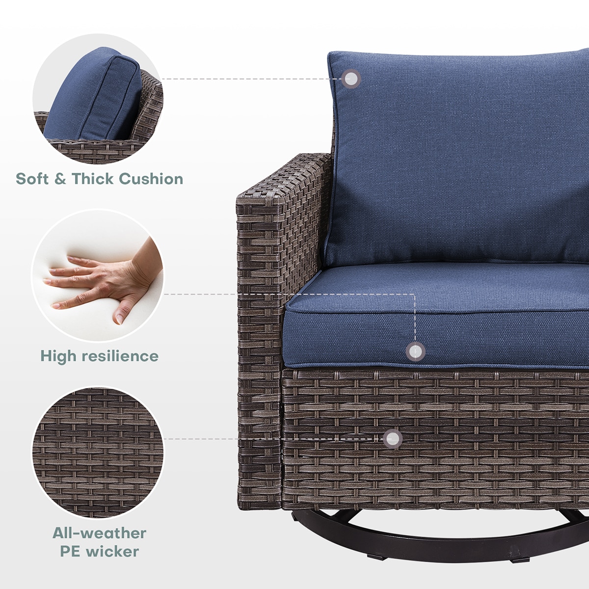 Rilyson FS069097-1 Patio-Chairs - View #8