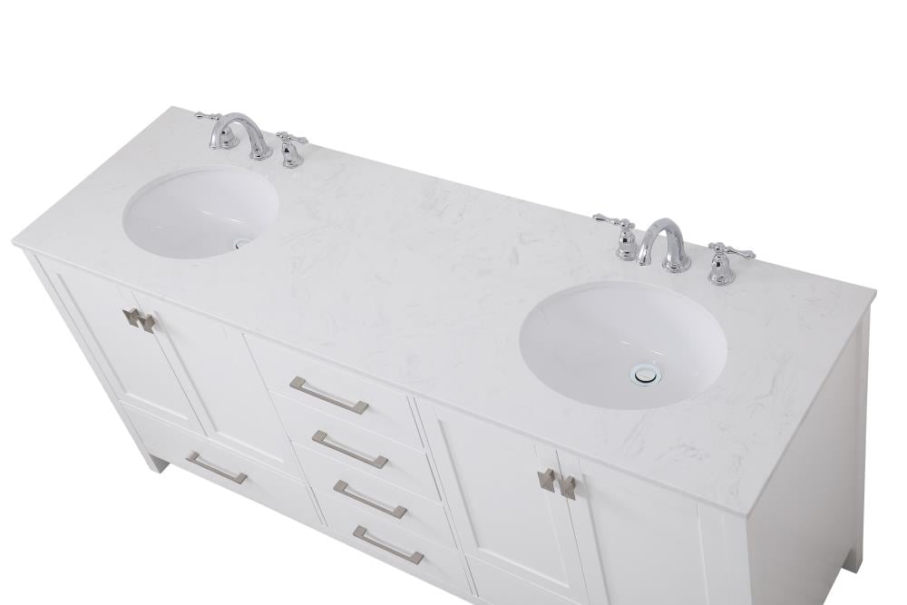 Elegant Decor FI56472DWH Bath-Vanity-Combo - View #3