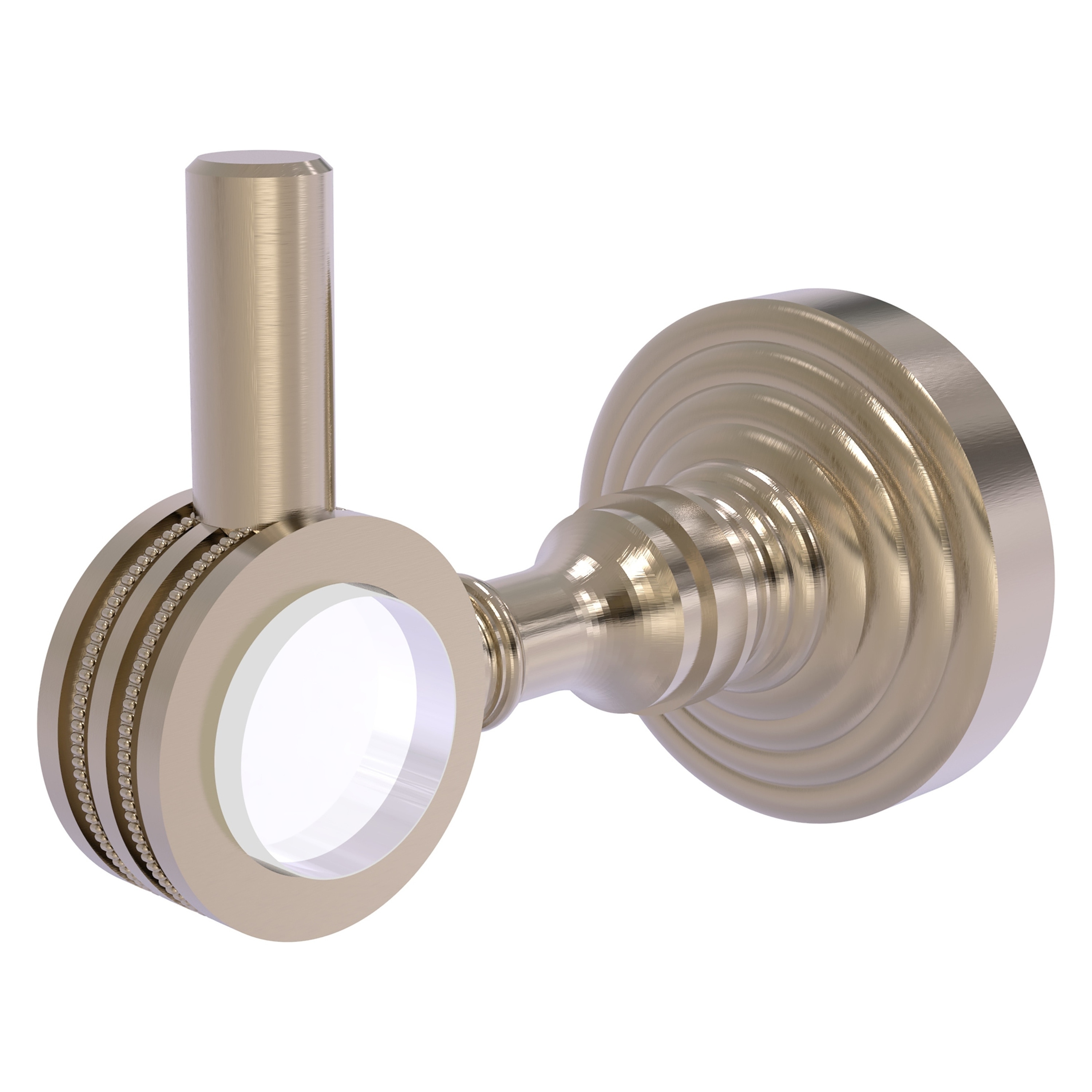 Allied Brass PG-20D-PEW Pacific Grove Antique Pewter Single -Hook Wall mount Towel Hook