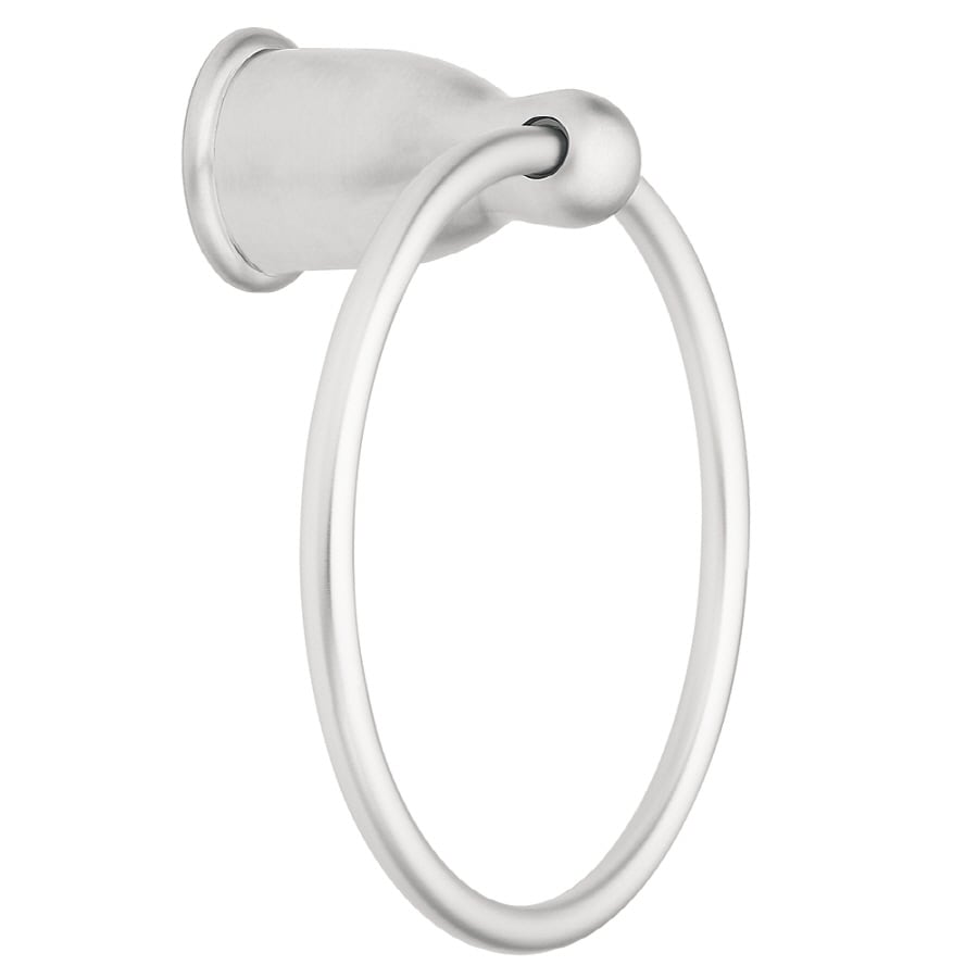 Moen YB8086BC Mason Brushed chrome Wall mount Single Towel Ring