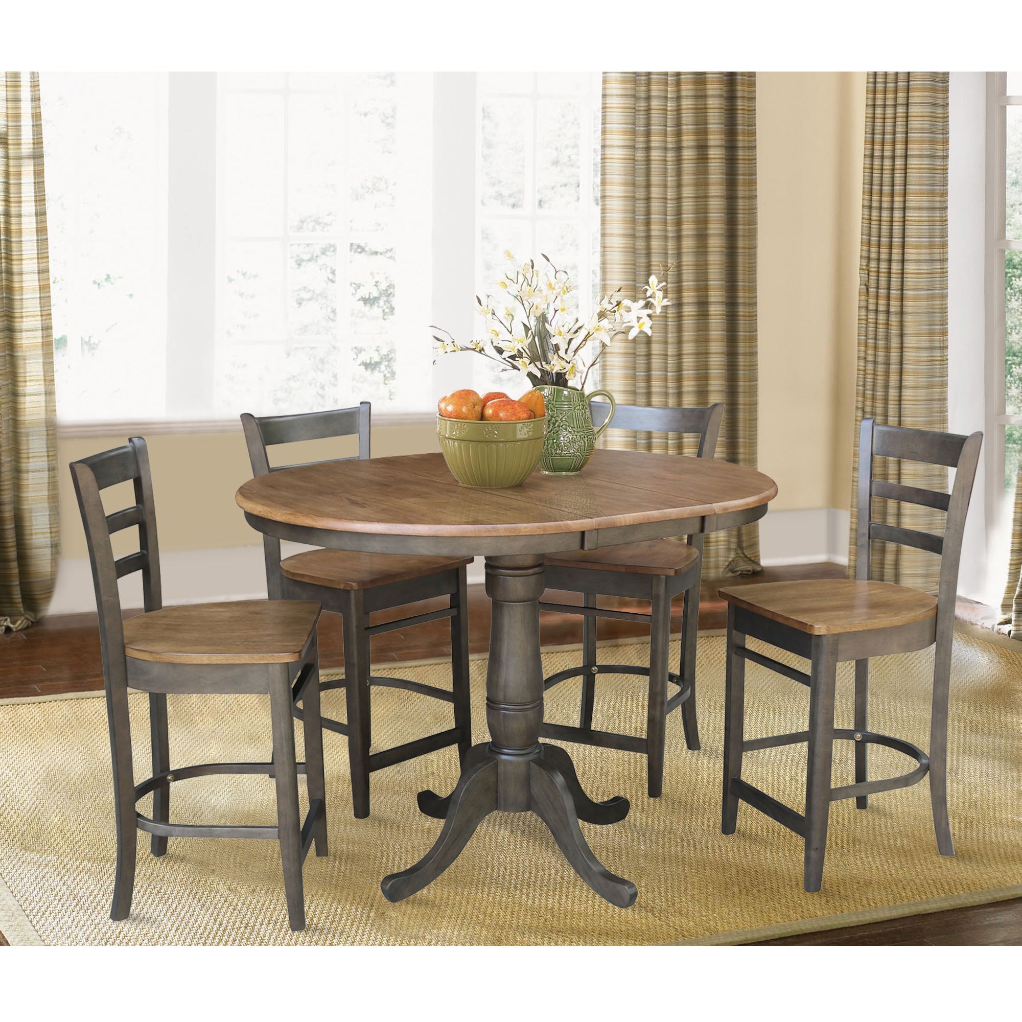 International Concepts K45-36RXT-6B-S6172-4 Dining-Sets - View #2