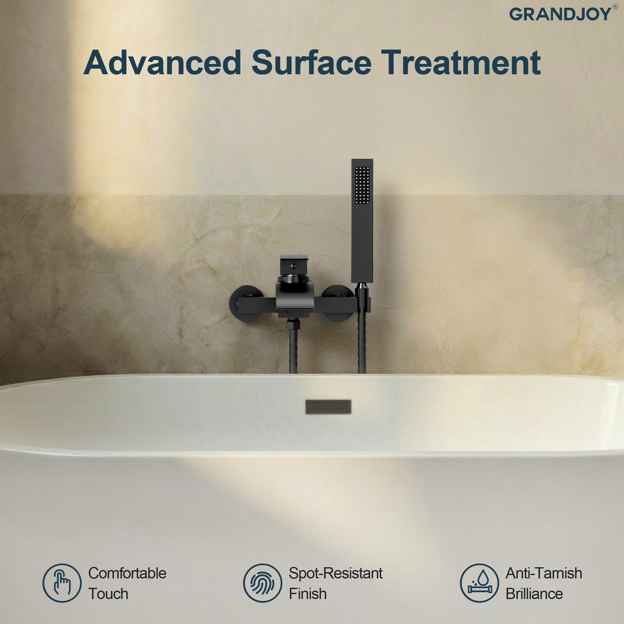 GRANDJOY SGF11GJ-24BL Roman-Tub-Faucets - View #8