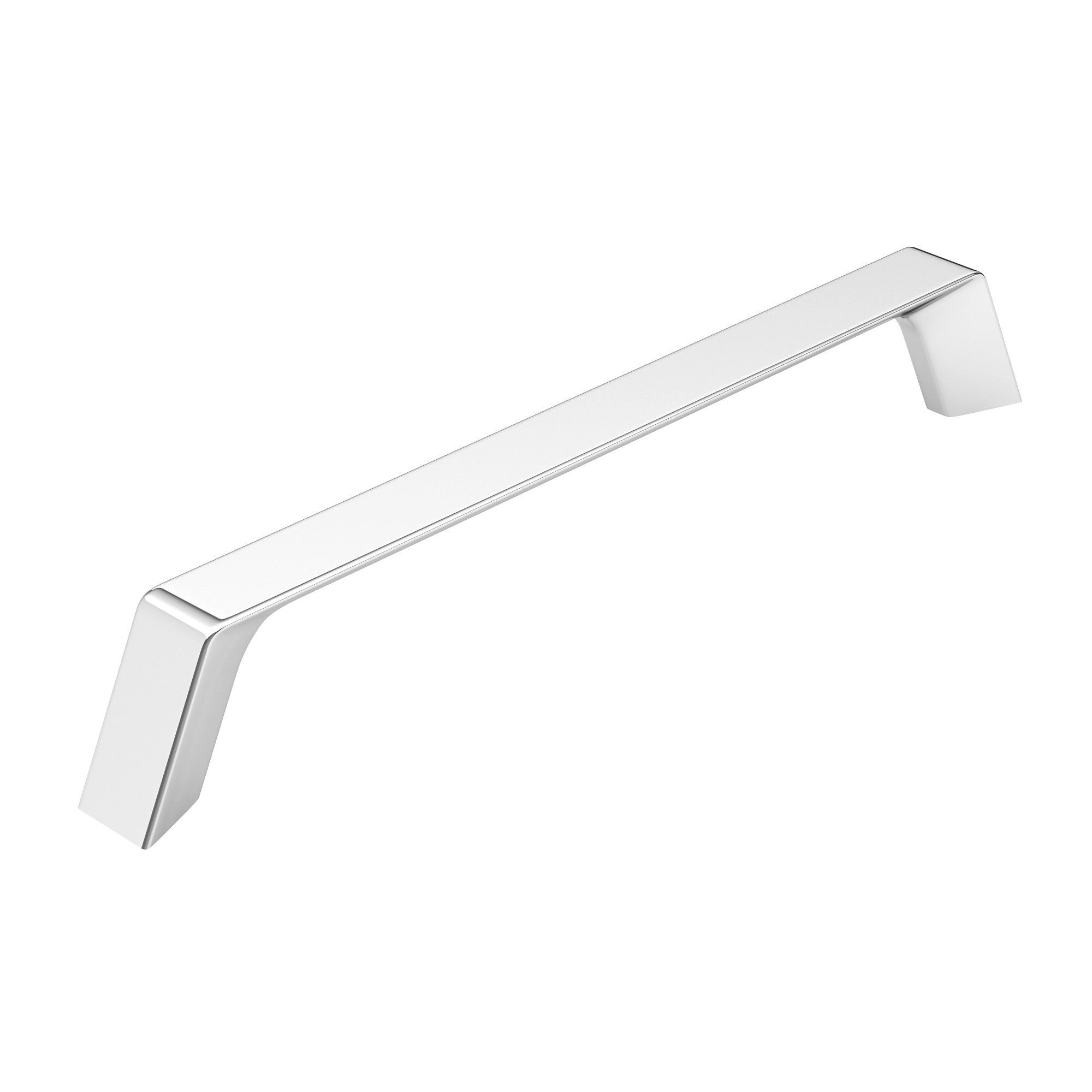 Richelieu BP7348160140 Avebury 6-5/16-in , 160mm Center to Center Chrome Rectangular Handle