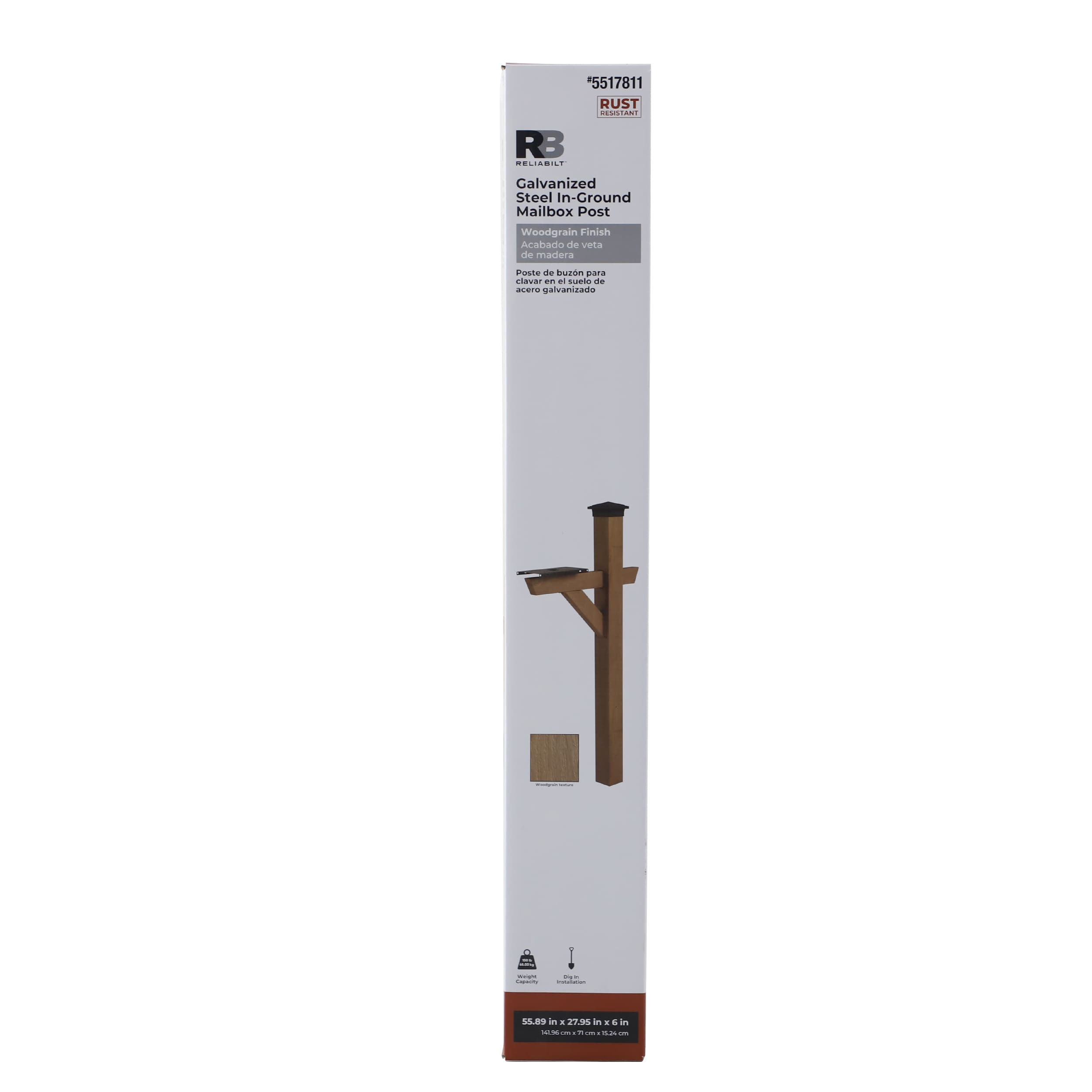 RELIABILT FQS60487-A Mailbox-Posts - View #9