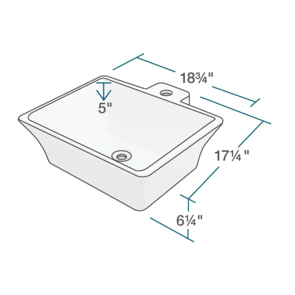 MR Direct V290-W-725-BN Bath-Sink - View #3