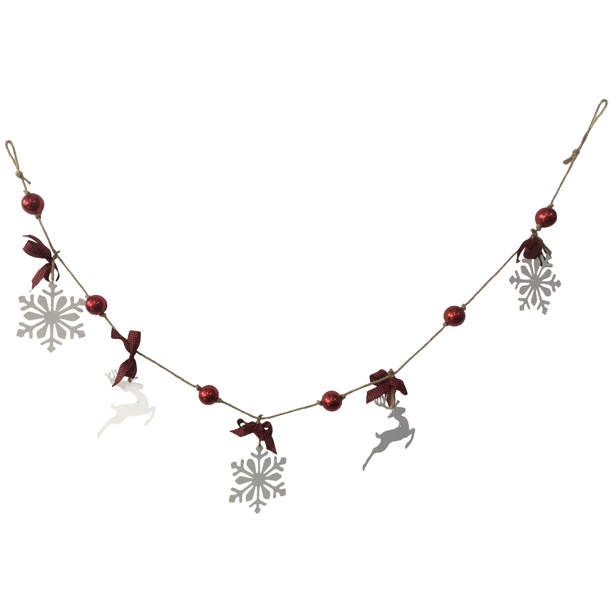 Northlight 34865418 Indoor 4.25-ft Ornament Artificial Garland