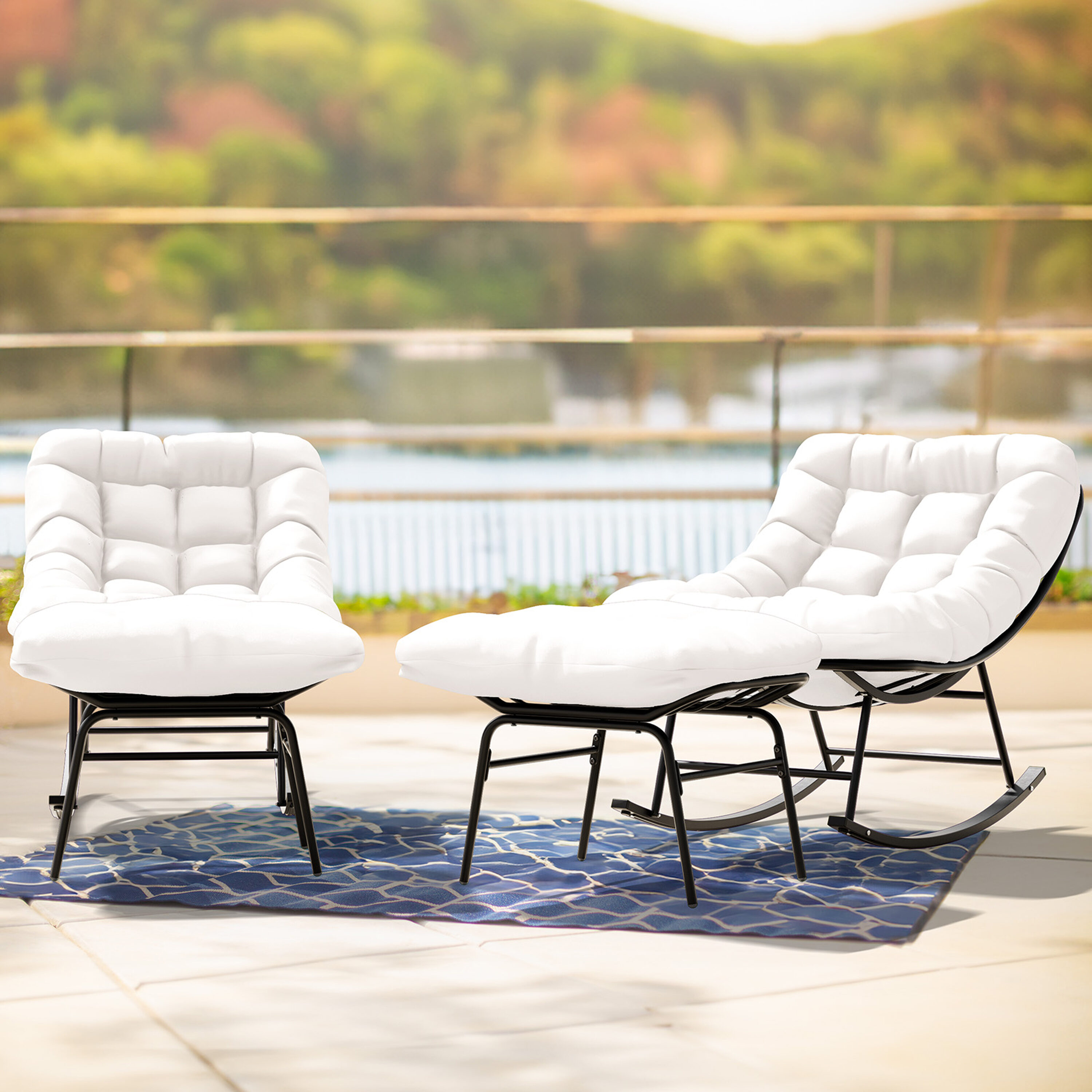 JEAREY YYGJ-BG Patio-Conversation-Sets - View #3