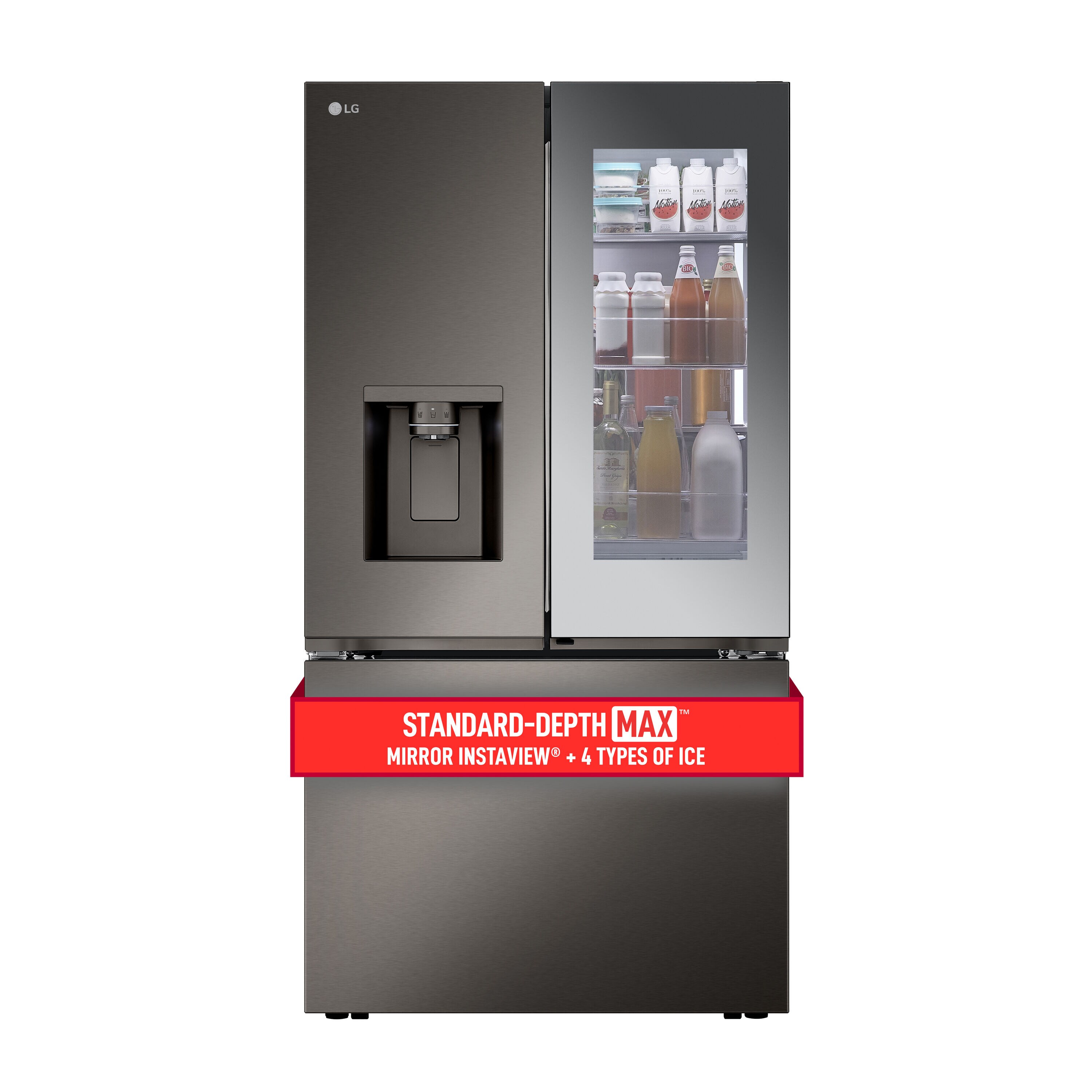 Shop LG Smart French Door Dual Ice Maker & Instaview Air Fry