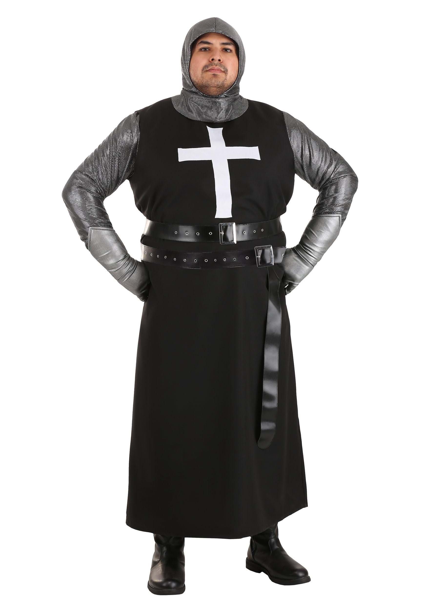 HalloweenCostumes.com FUN1926PL-2X FUN Costumes Men's Plus Size Dark Crusader Costume 2X