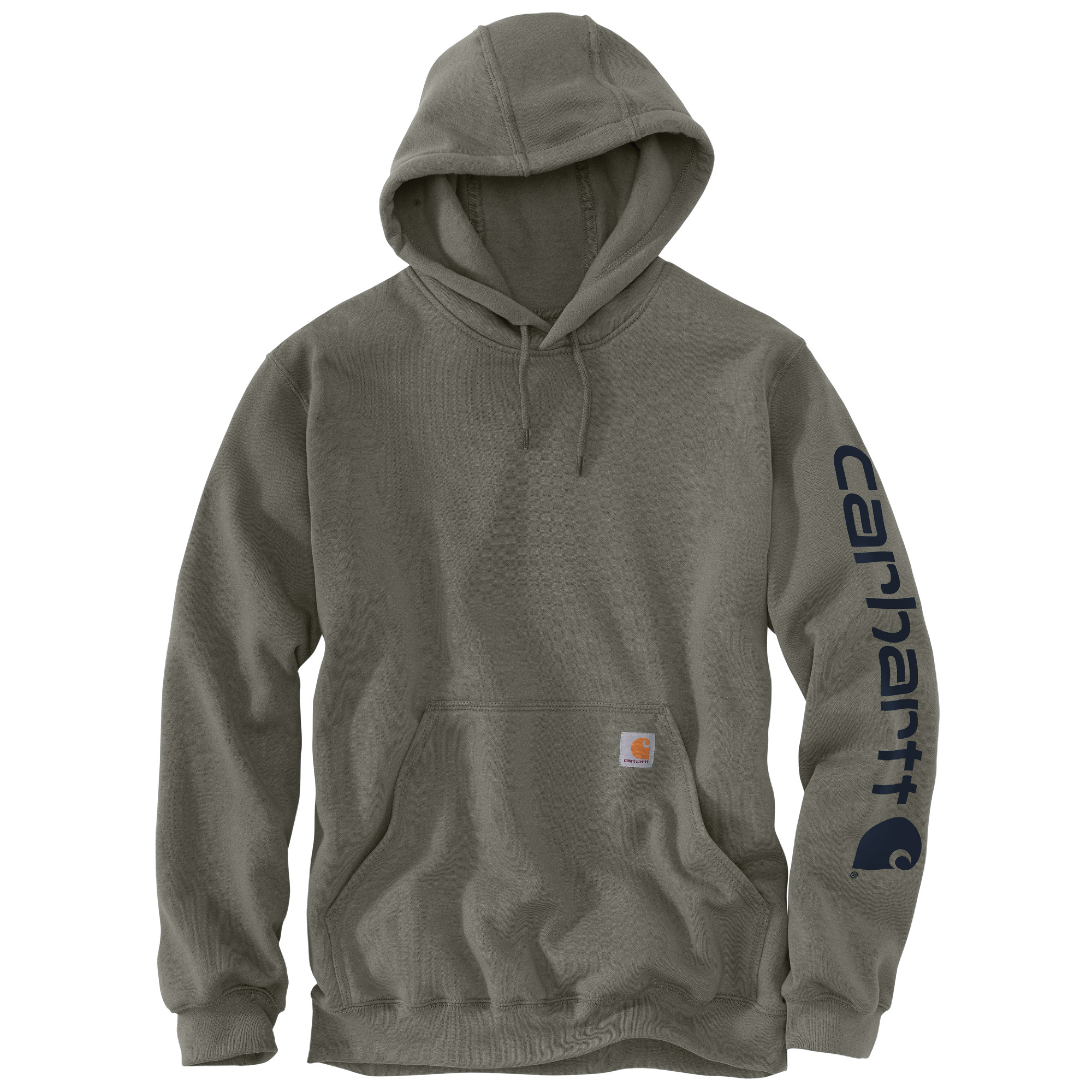 Carhartt Mens Fleece Long Sleeve Hoodie (Large)