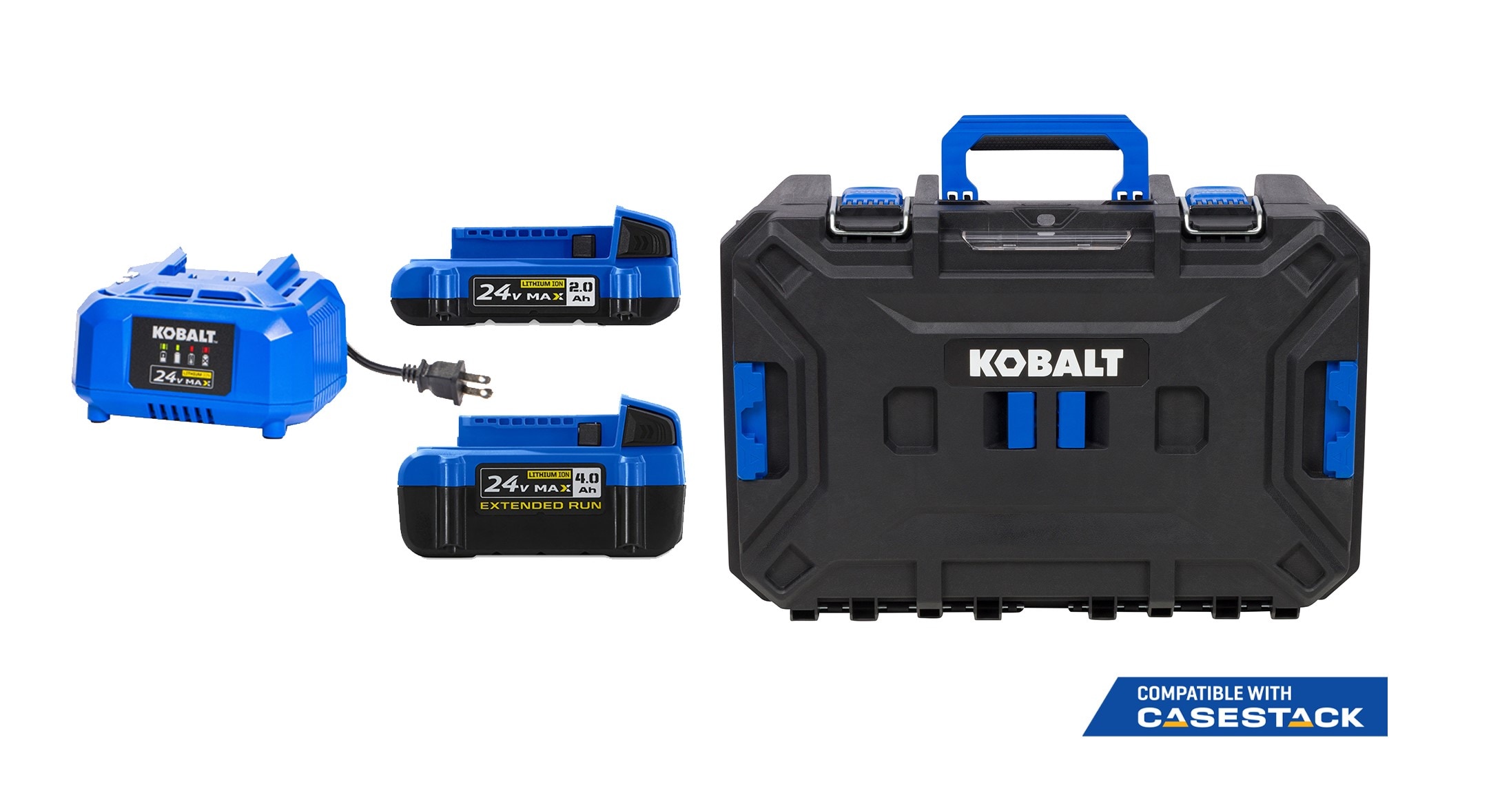 60% Off Kobalt® 24-Volt Battery Starter Kit