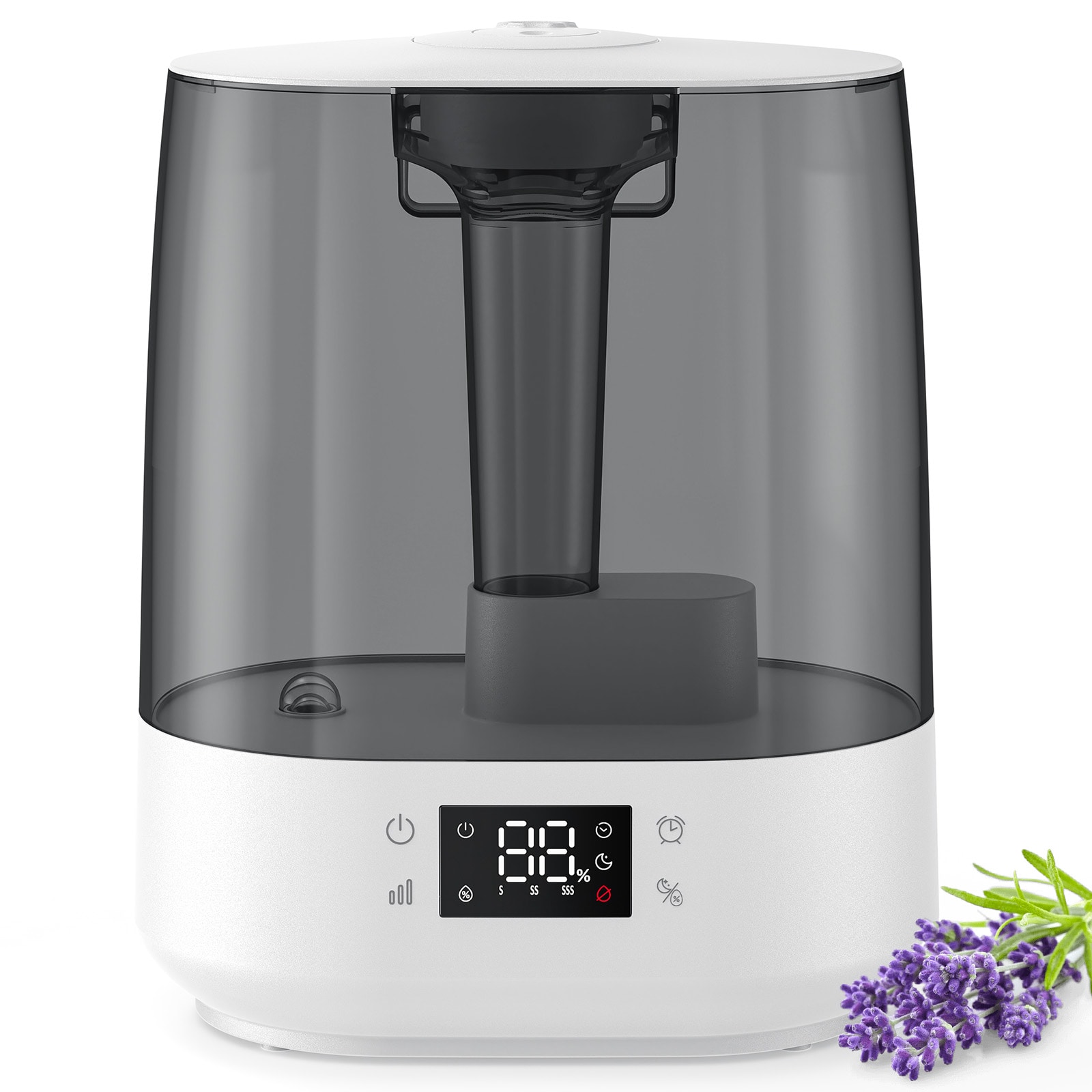 GIVIMO Cool Mist Humidifier for Bedroom with Large Top-Fill Tank Quiet Operation and 360-Degree Rotating Mist Adjustable Humidifier for Baby and Home