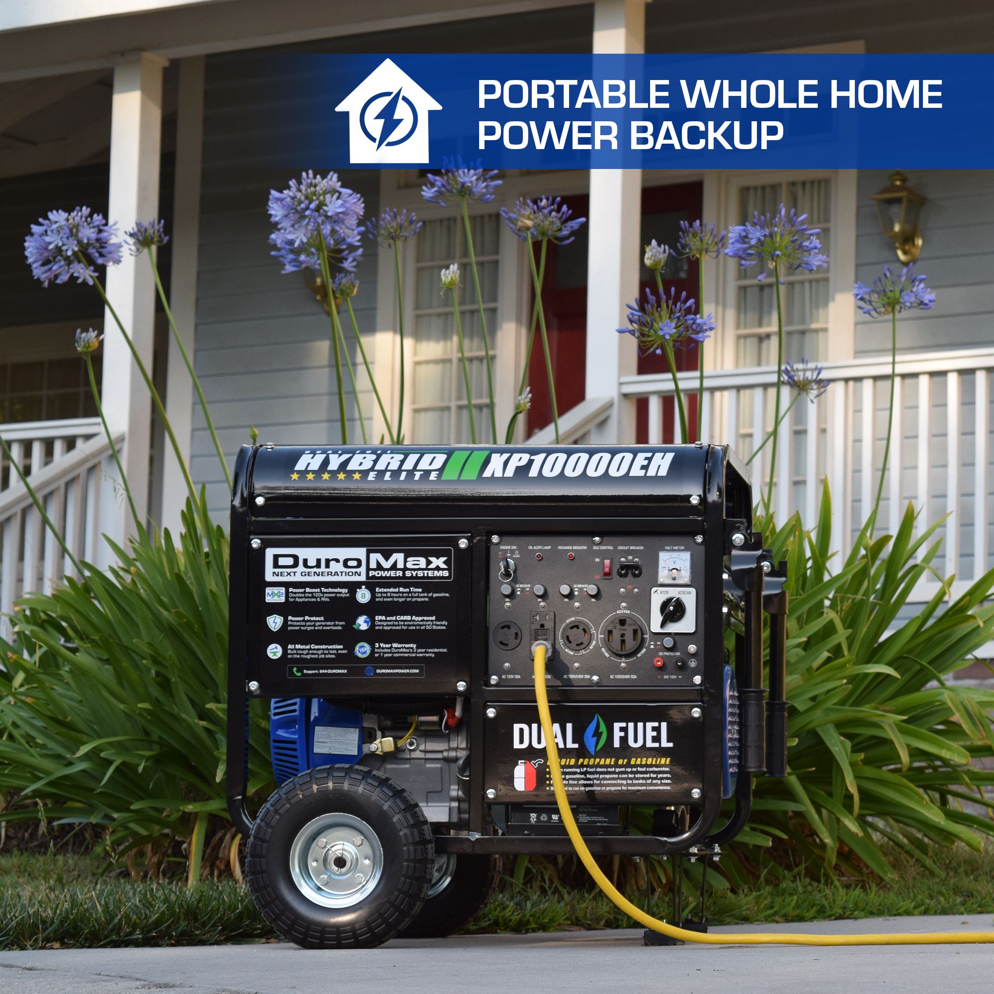 DuroMax XP10000EH Portable-Generators - View #4