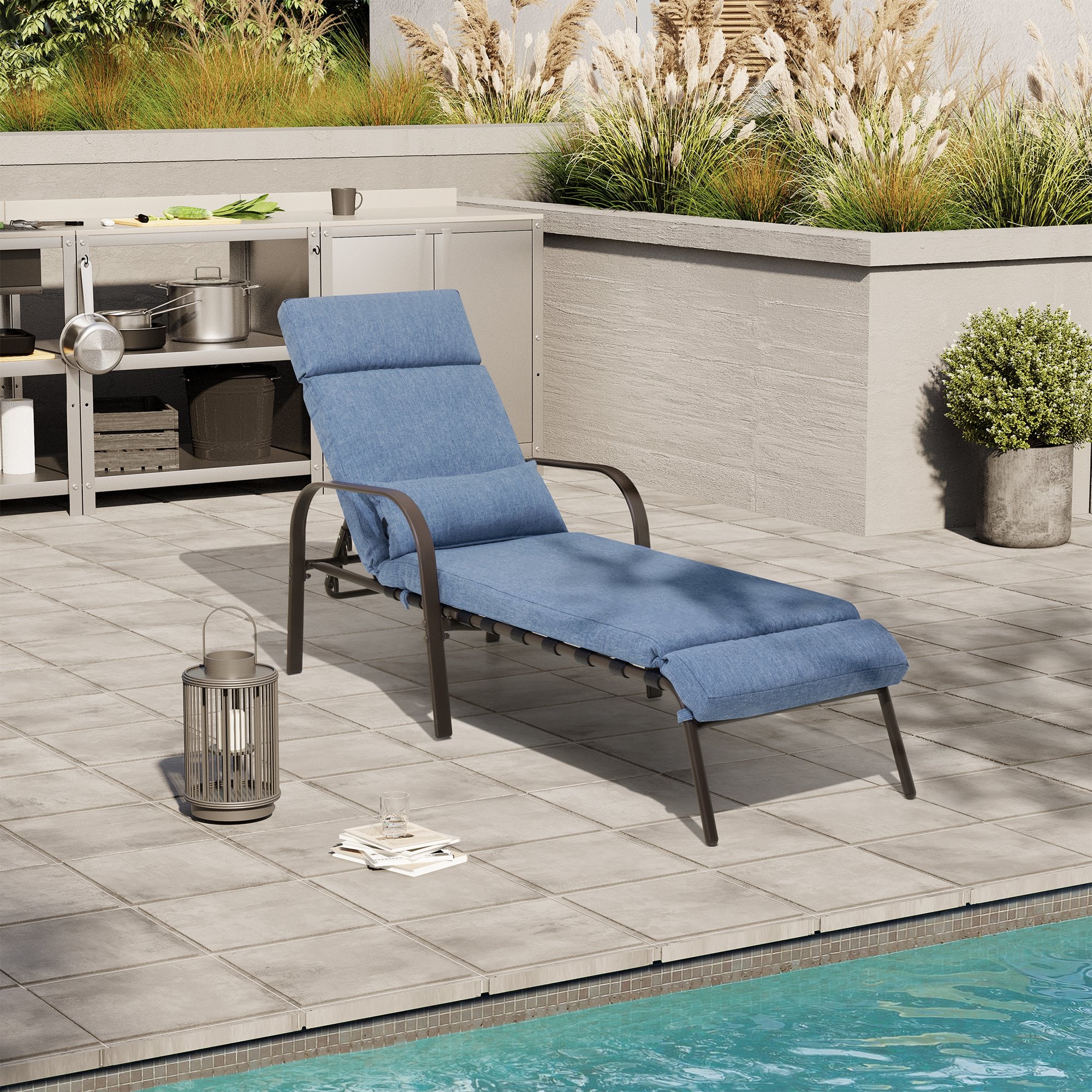 Lowes patio chaise hot sale