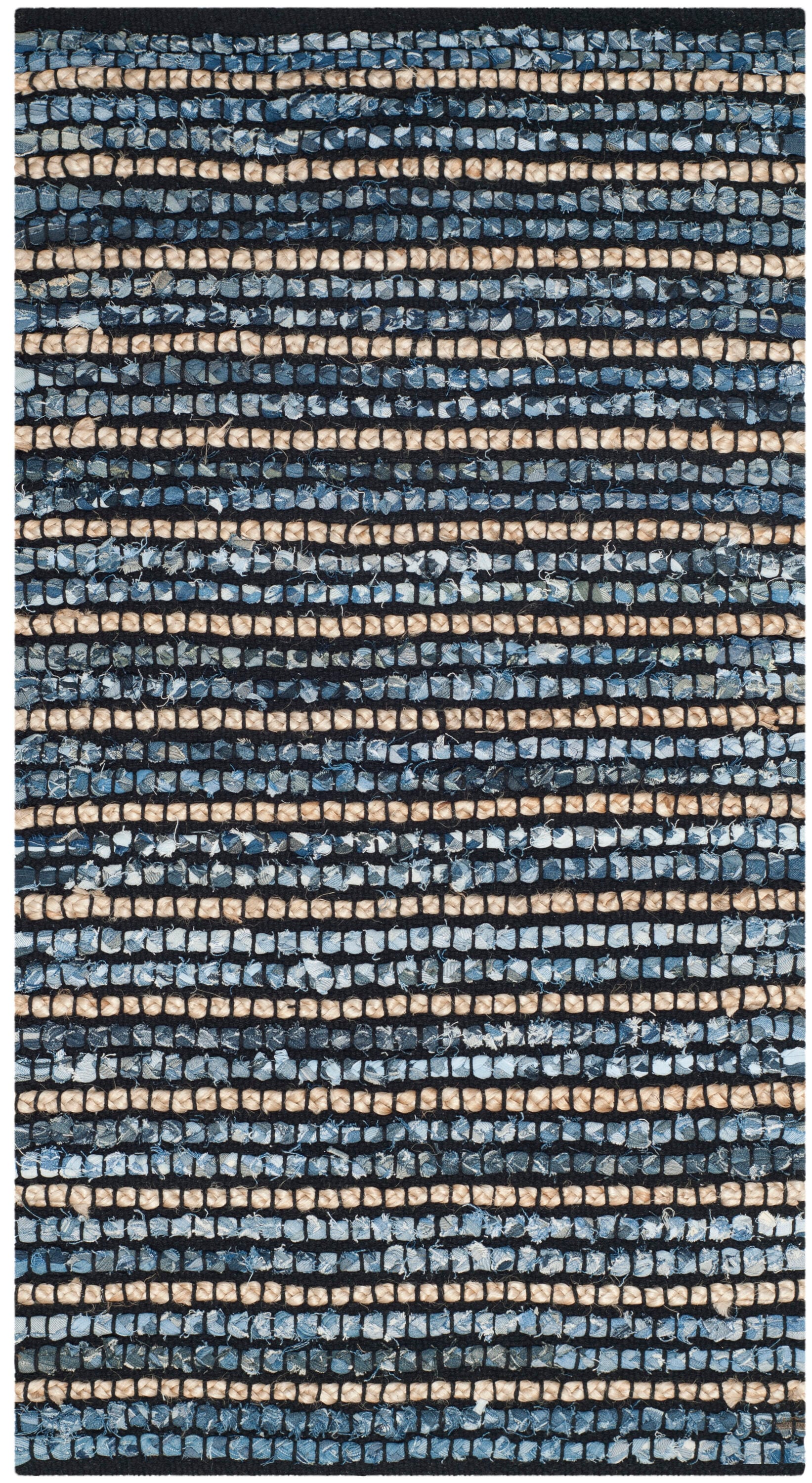 Cape Cod 363A Blue Natural 2in-3ft x 4in Rug