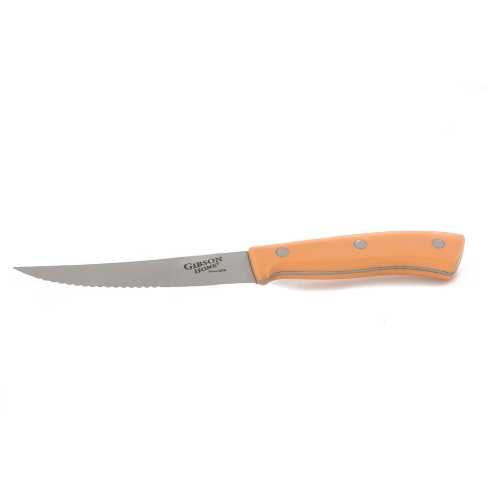 Best Buy: Gibson Home Adderbury 14-Piece Knife Set Beige, Black