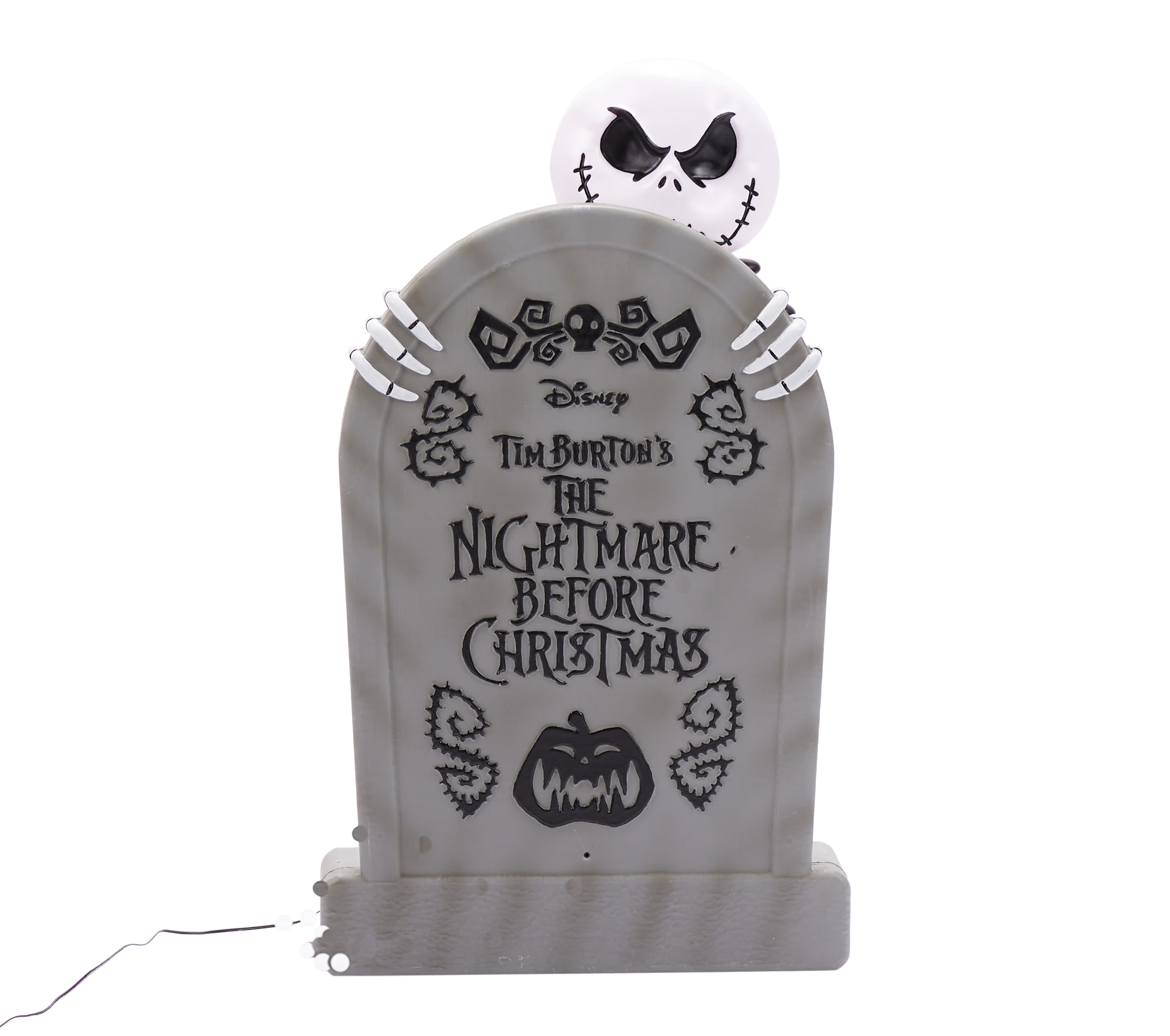 The Nightmare Before Christmas Jack Skellington B&W Halloween