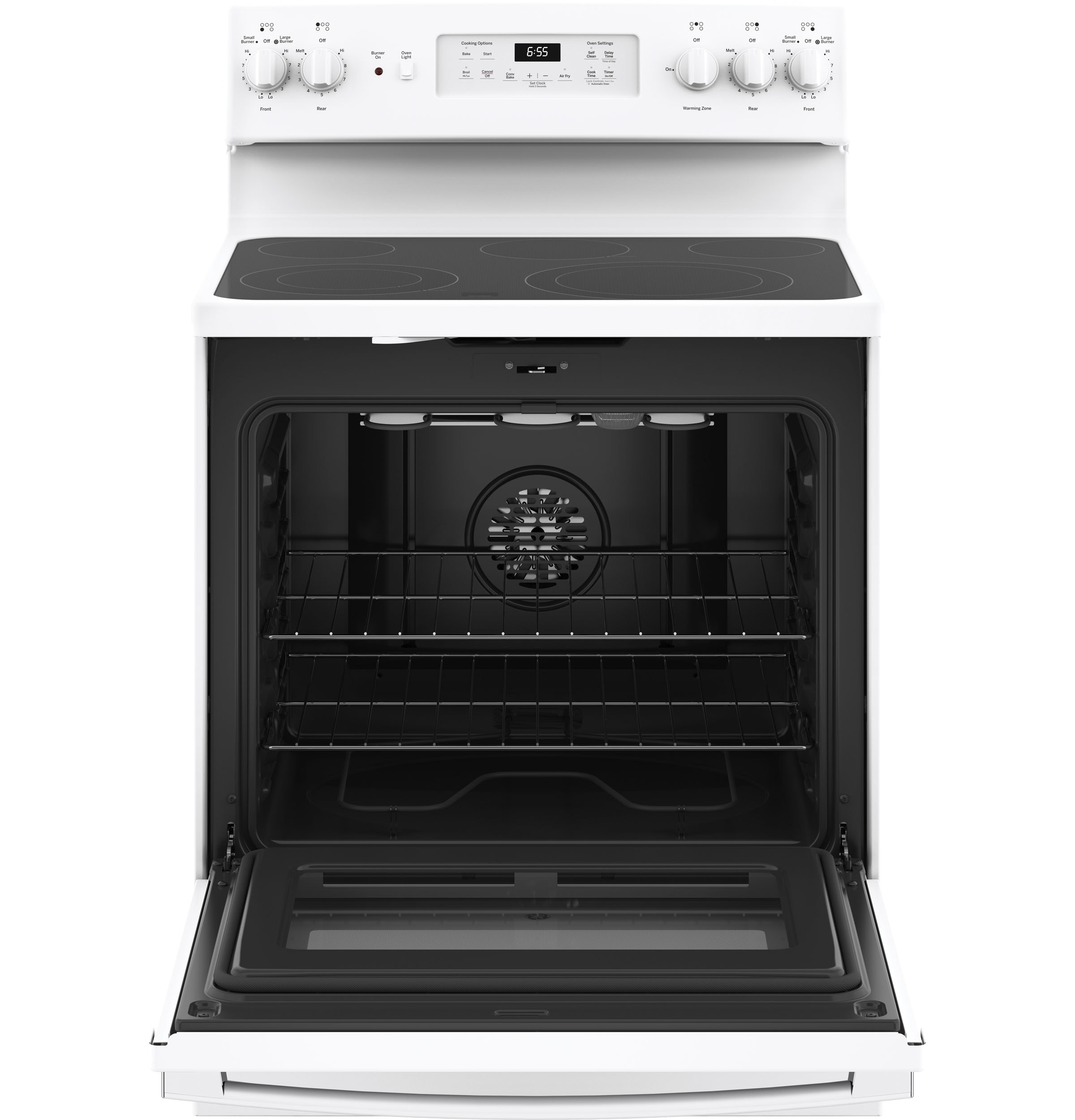 GE JB655DKWW Freestanding-Electric-Ranges - View #3