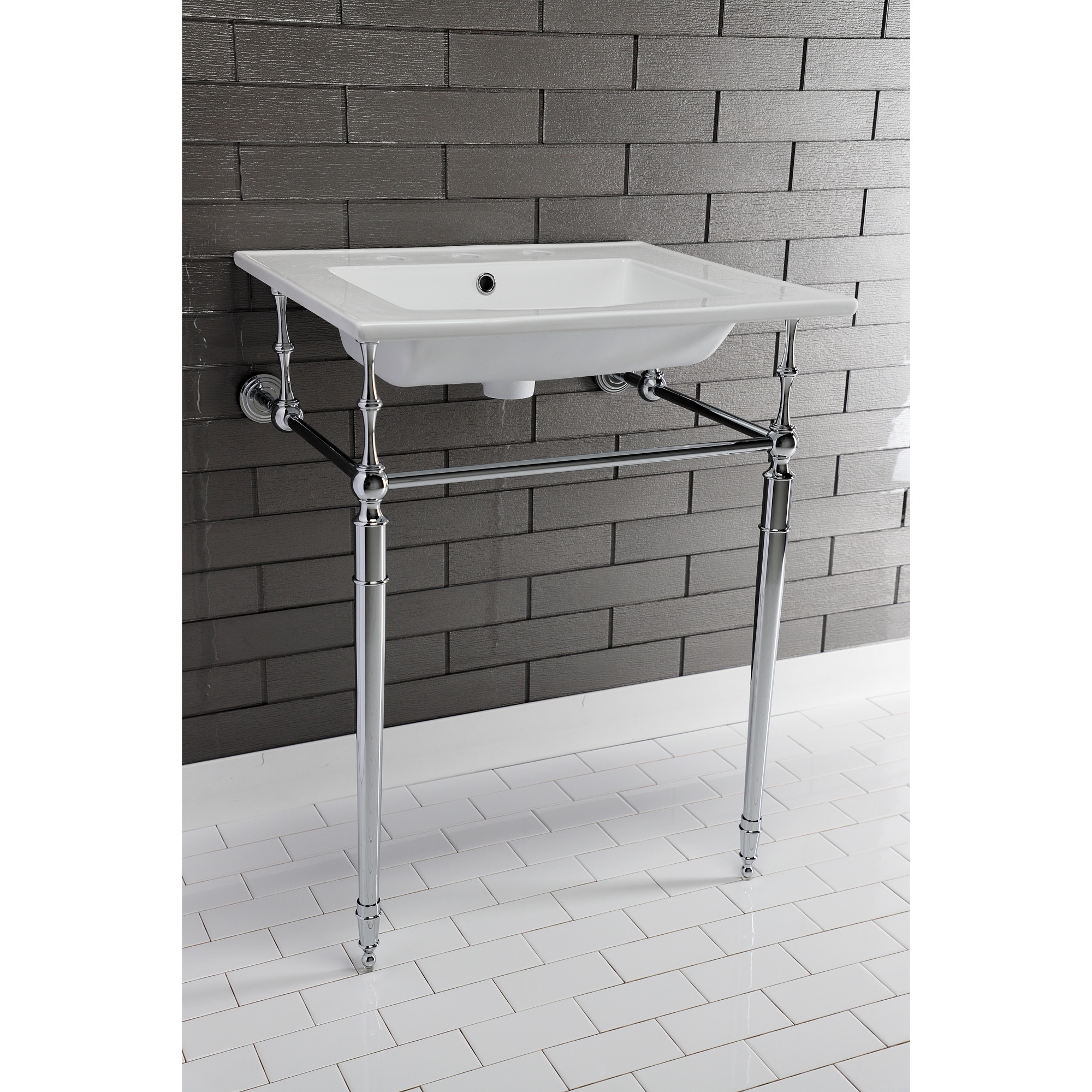 Kingston Brass WLLBT25227W38 Vanity-Tops - View #4