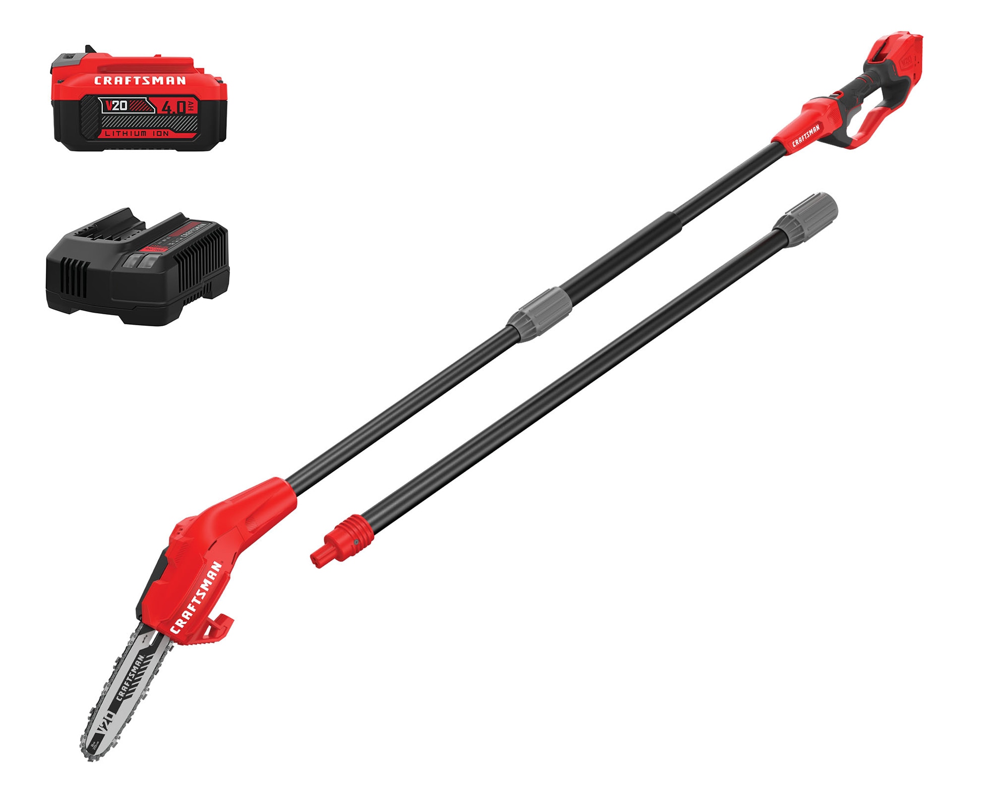 CRAFTSMAN V20 20-volt Max 13-in Straight Shaft Battery String Trimmer 2 Ah (Battery and Charger Included) CMCST900D1 Sansujyuku sansujyuku.com