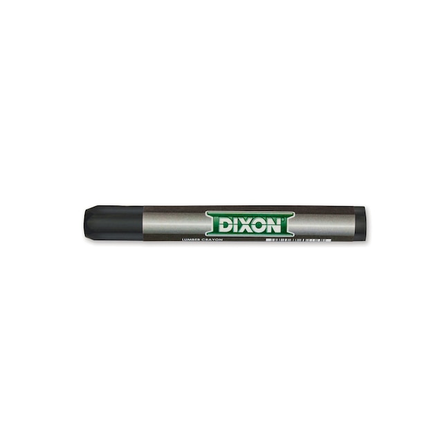 Dixon Hex Black Lumber Crayon in the Writing Utensils department