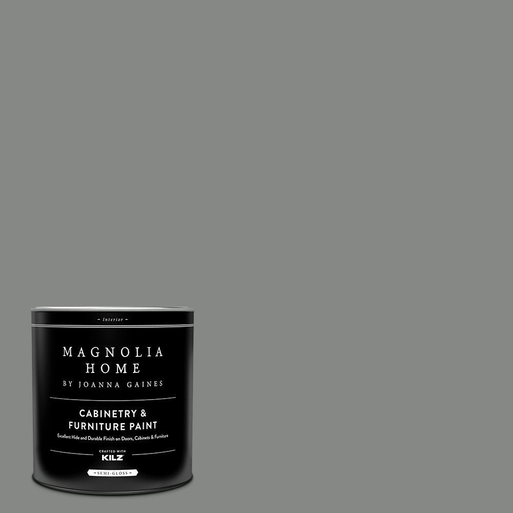 Magnolia Home MAG090-4082239  by Joanna Gaines Semi-gloss Teak Cups MAG090 Tintable Cabinet Furniture Paint Enamel ( 1-quart )
