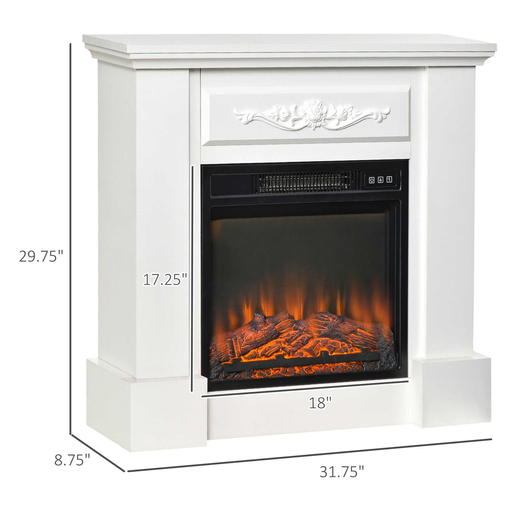 Bybafun YE7400024 Electric-Fireplaces - View #8
