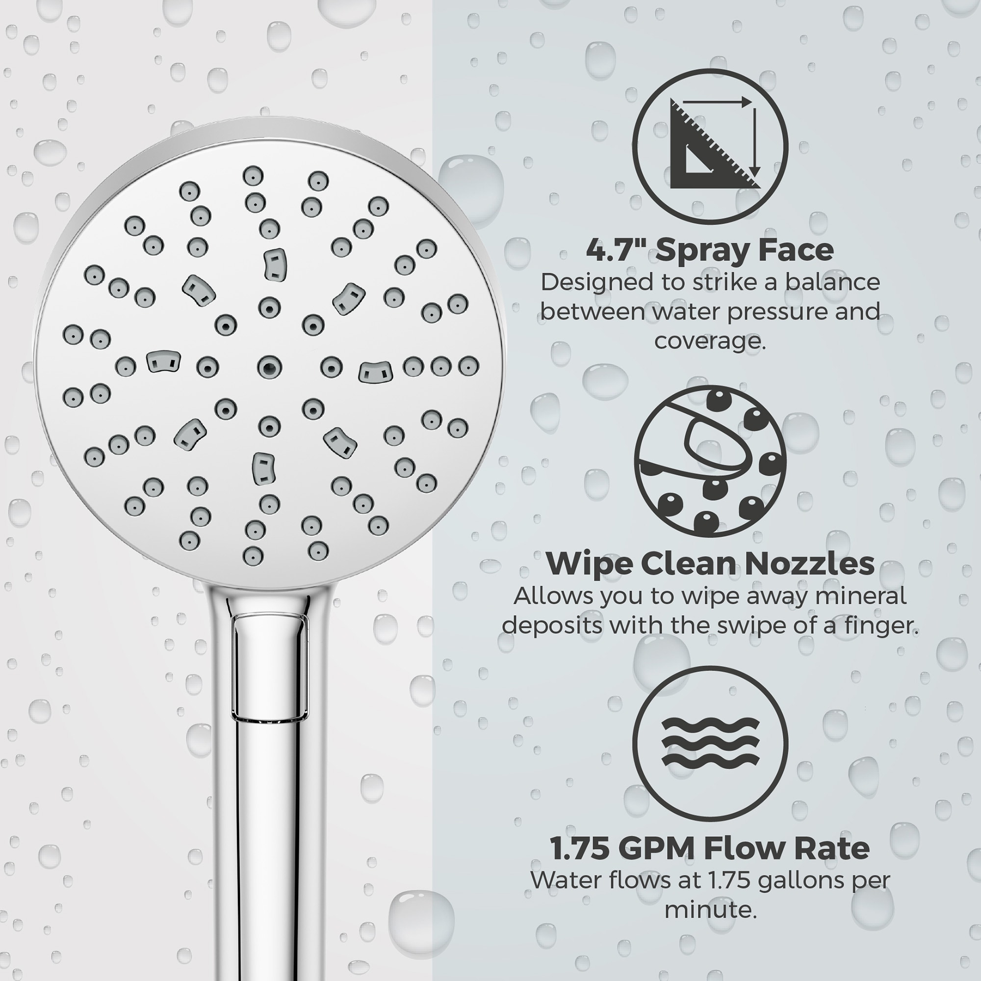 Pfister HSC-03SHWC Fixed-Showerhead - View #4