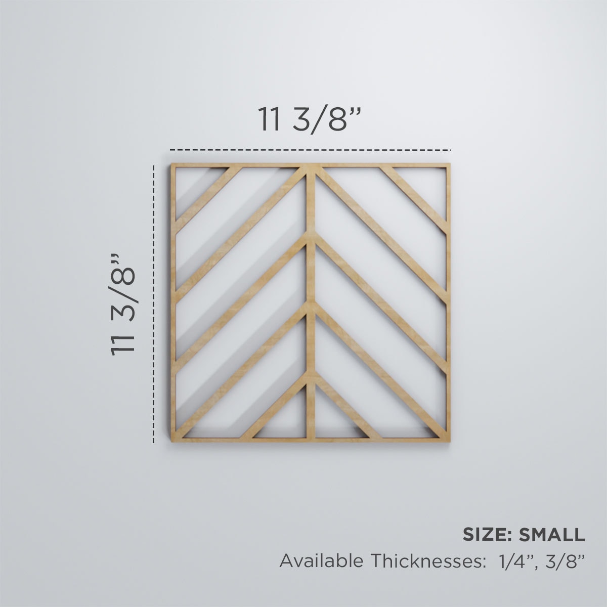 Ekena Millwork WALW12X12X0375GNABI Wall-Panels - View #3