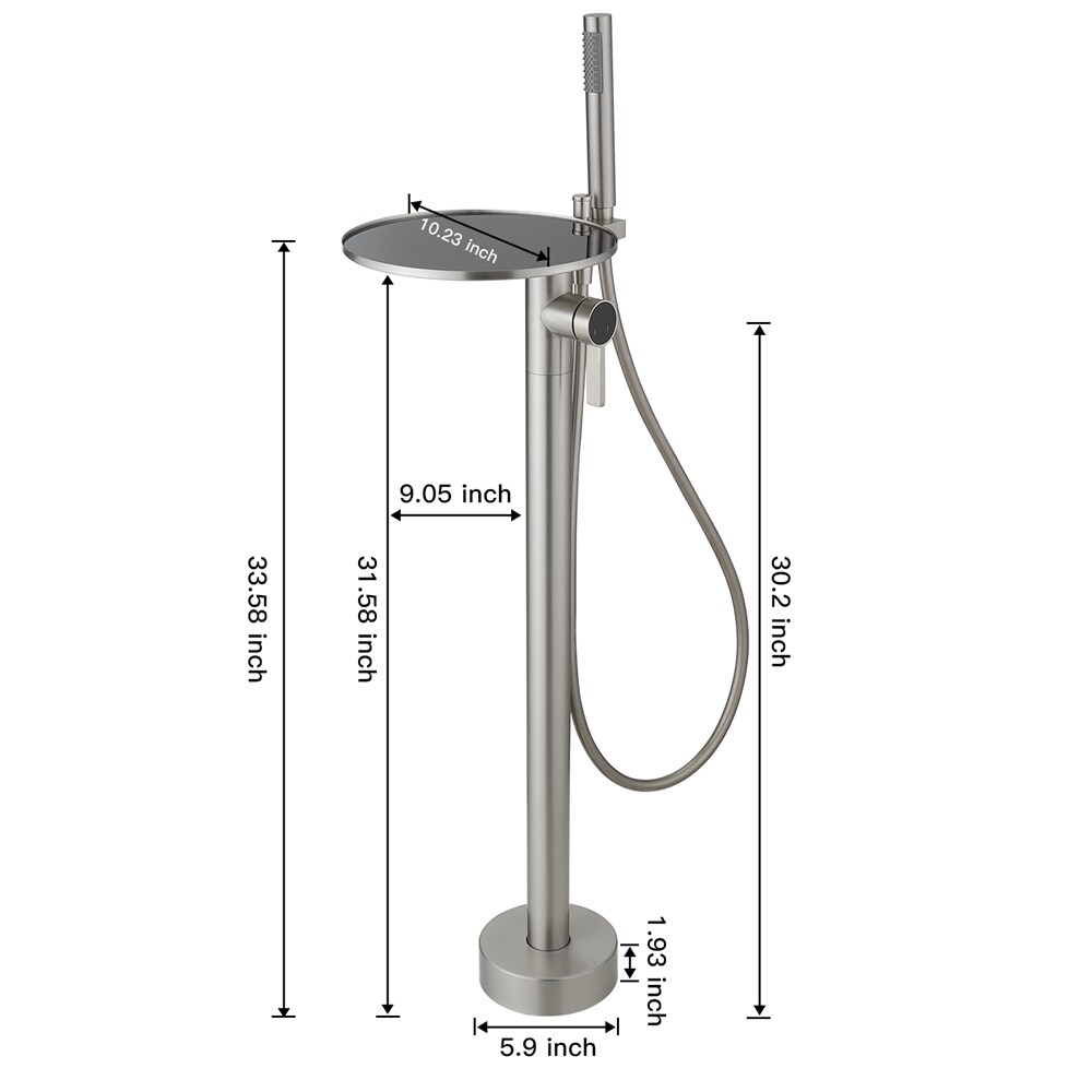 BWE C-7015-N Roman-Tub-Faucets - View #8