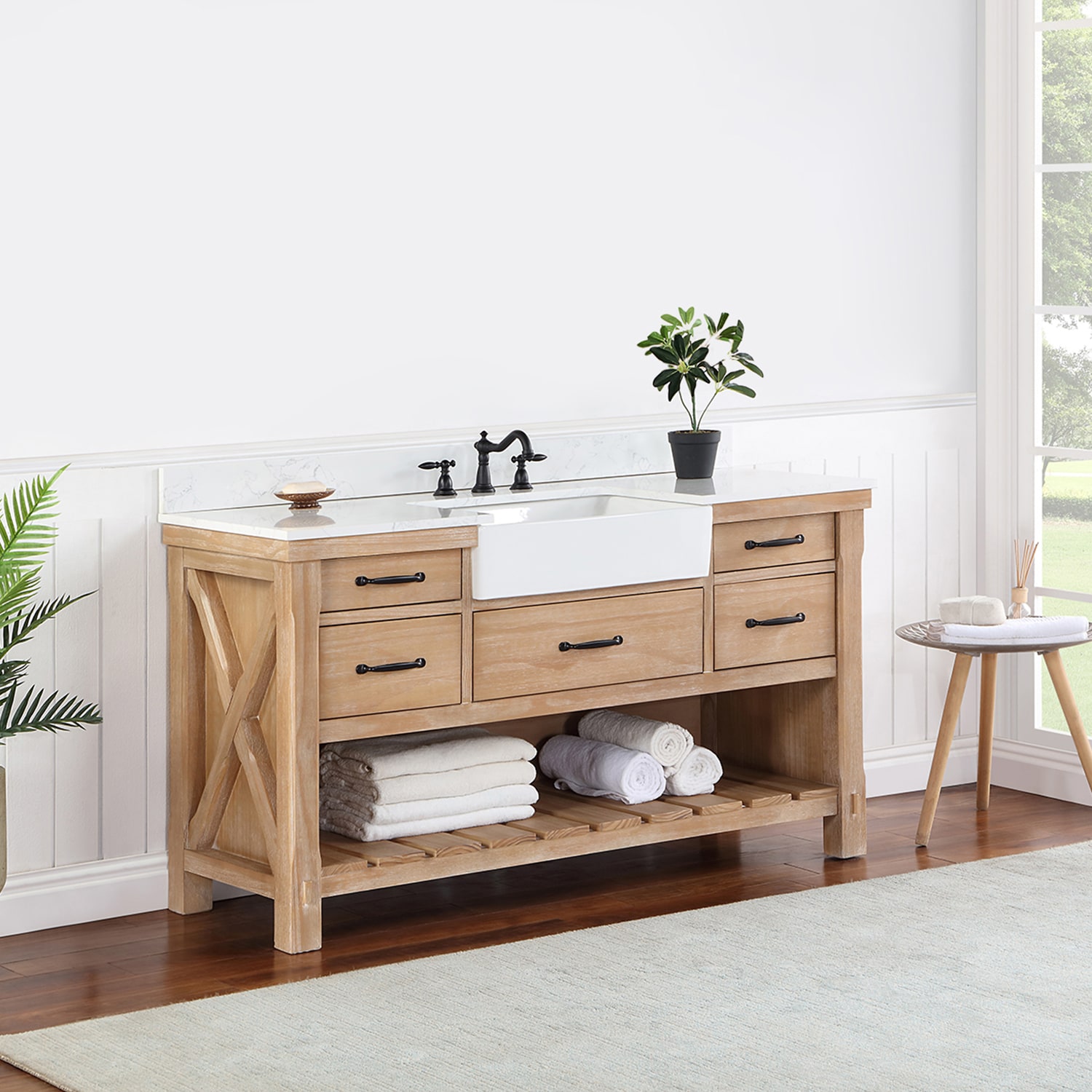 Vinnova 701660-WP-GW-NM Bath-Vanity-Combo - View #2