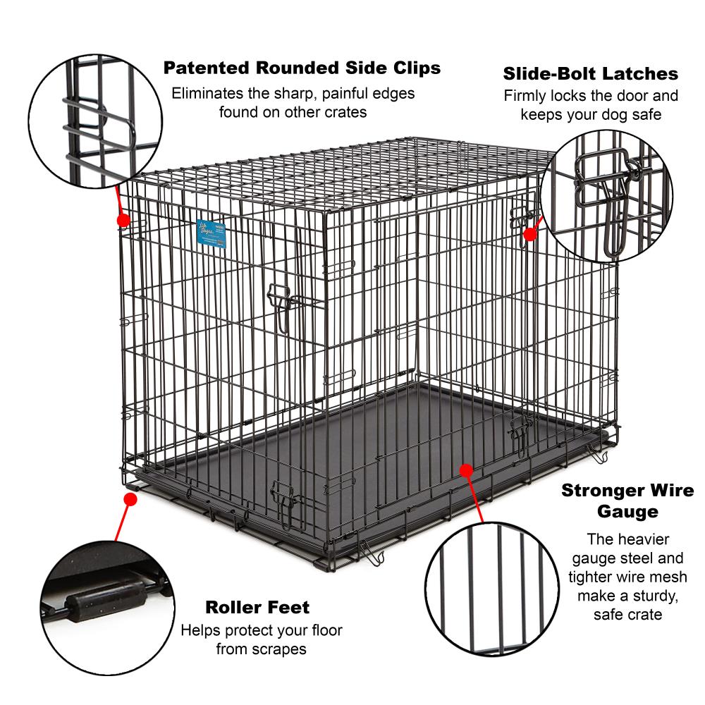 are metal dog crates safe