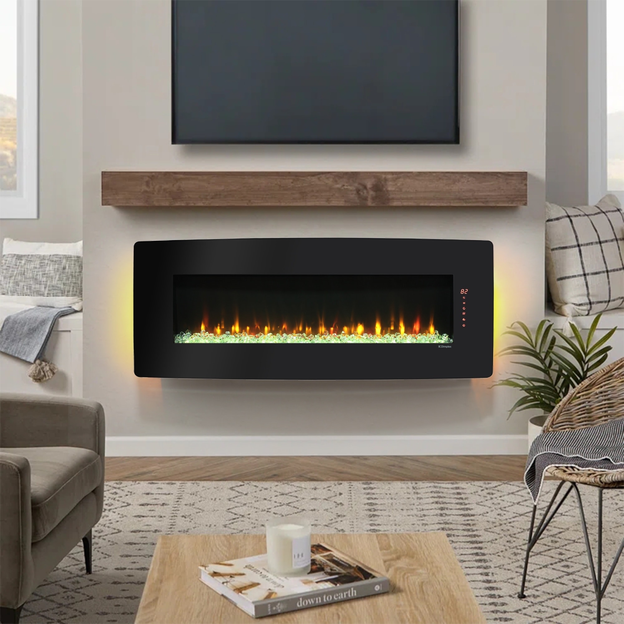 Dimakai DK-W1769P199008 Electric-Fireplaces - View #3