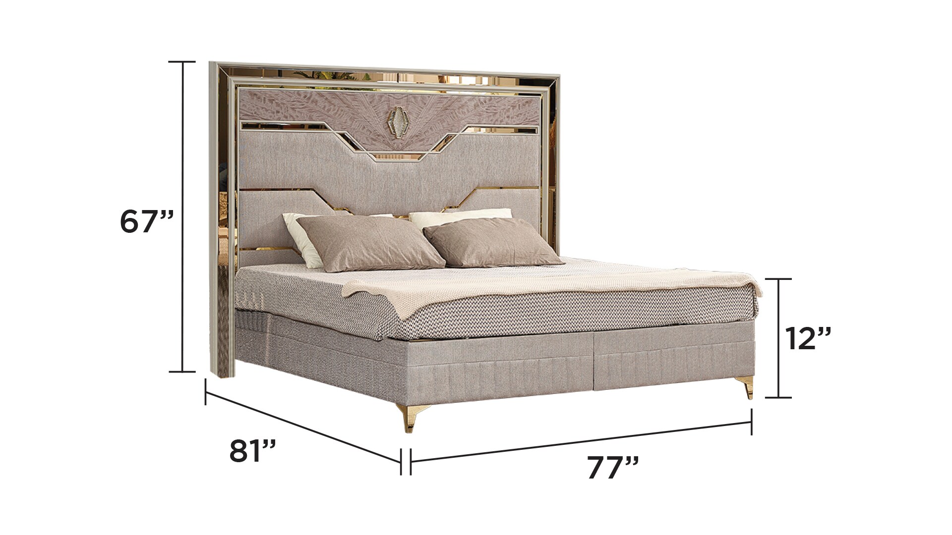 Galaxy 601955554275 Bedroom-Sets - View #4