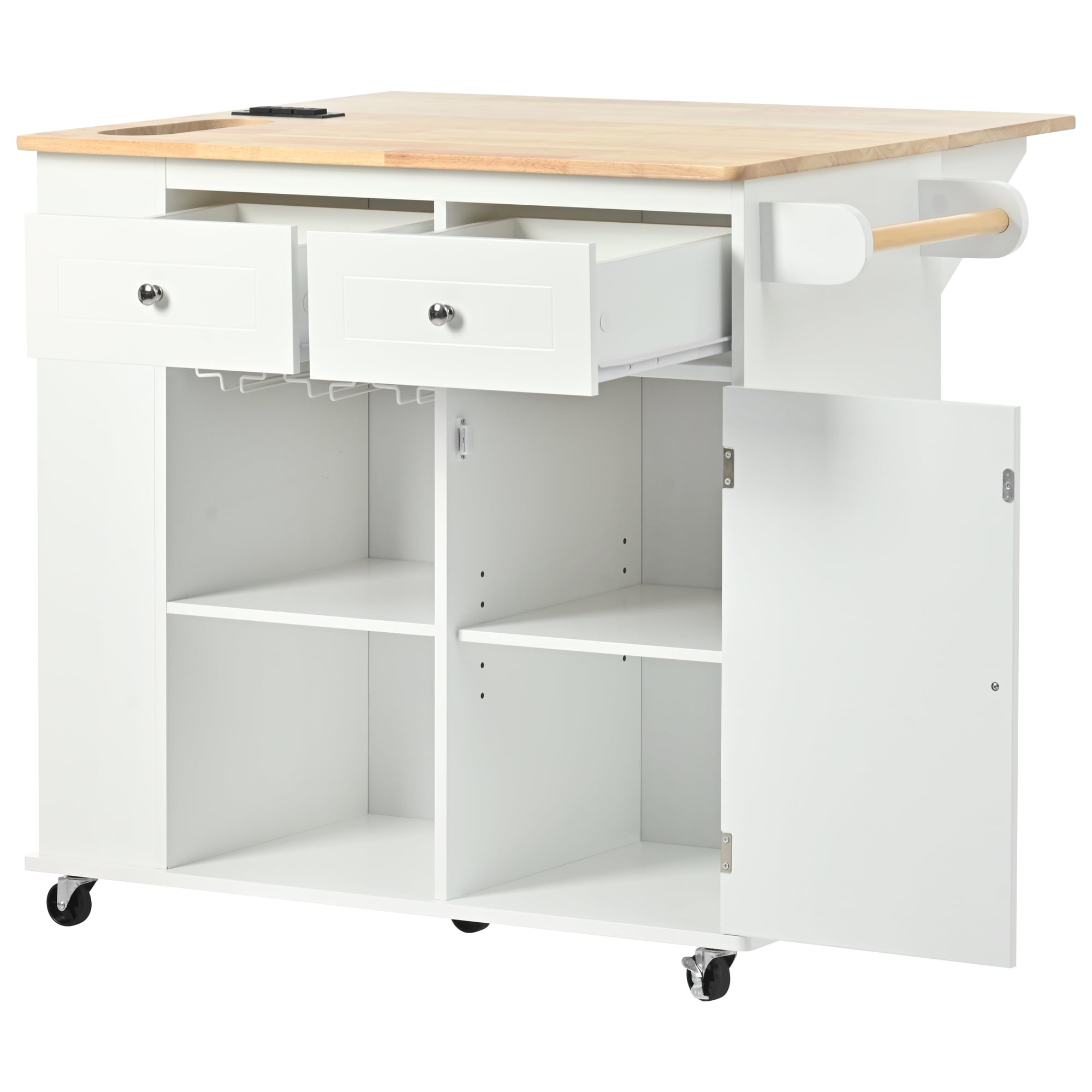 ModernLuxe L-WF305556AAW Kitchen-Furniture - View #12