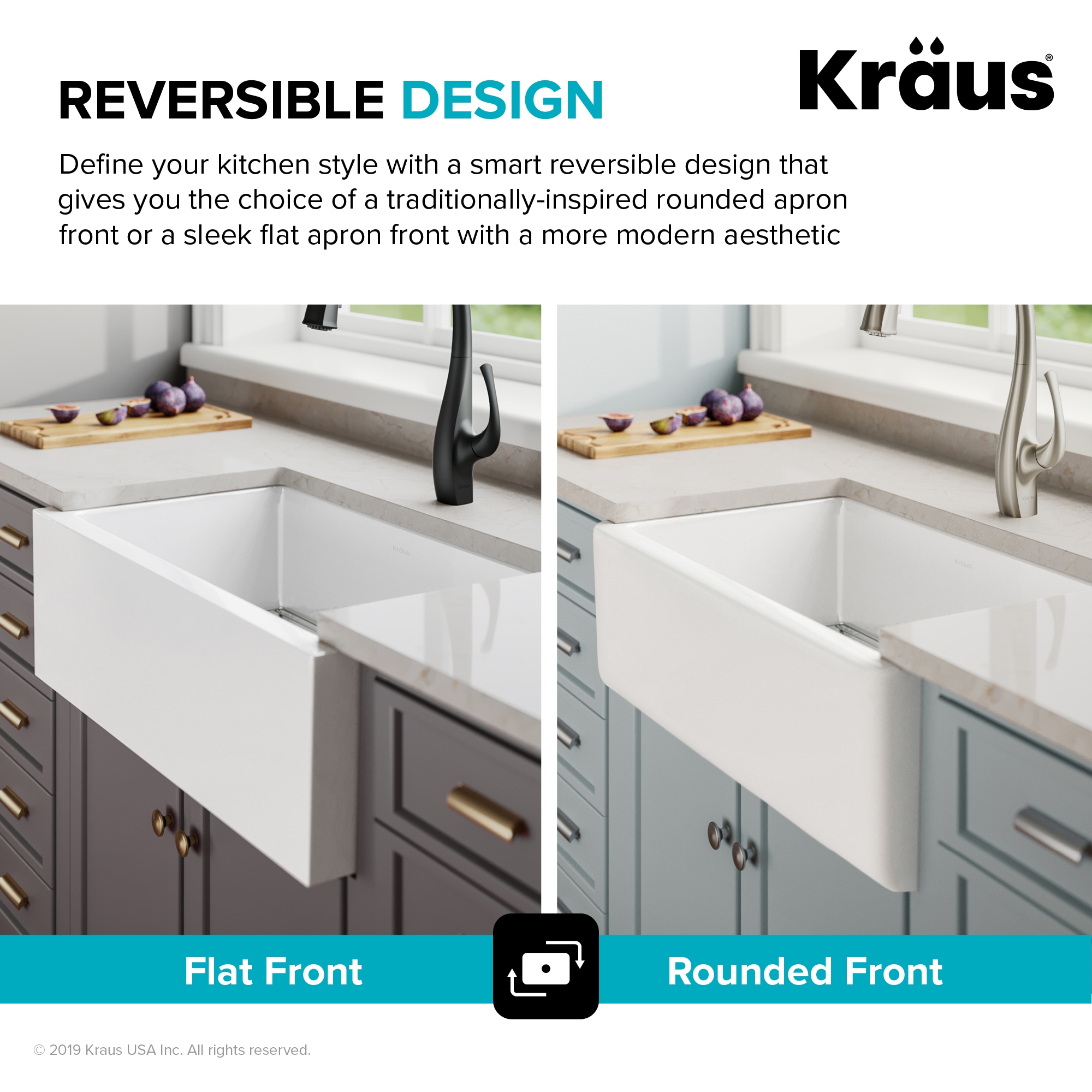 Kraus KFR1-33GWH Kitchen-Sinks - View #5