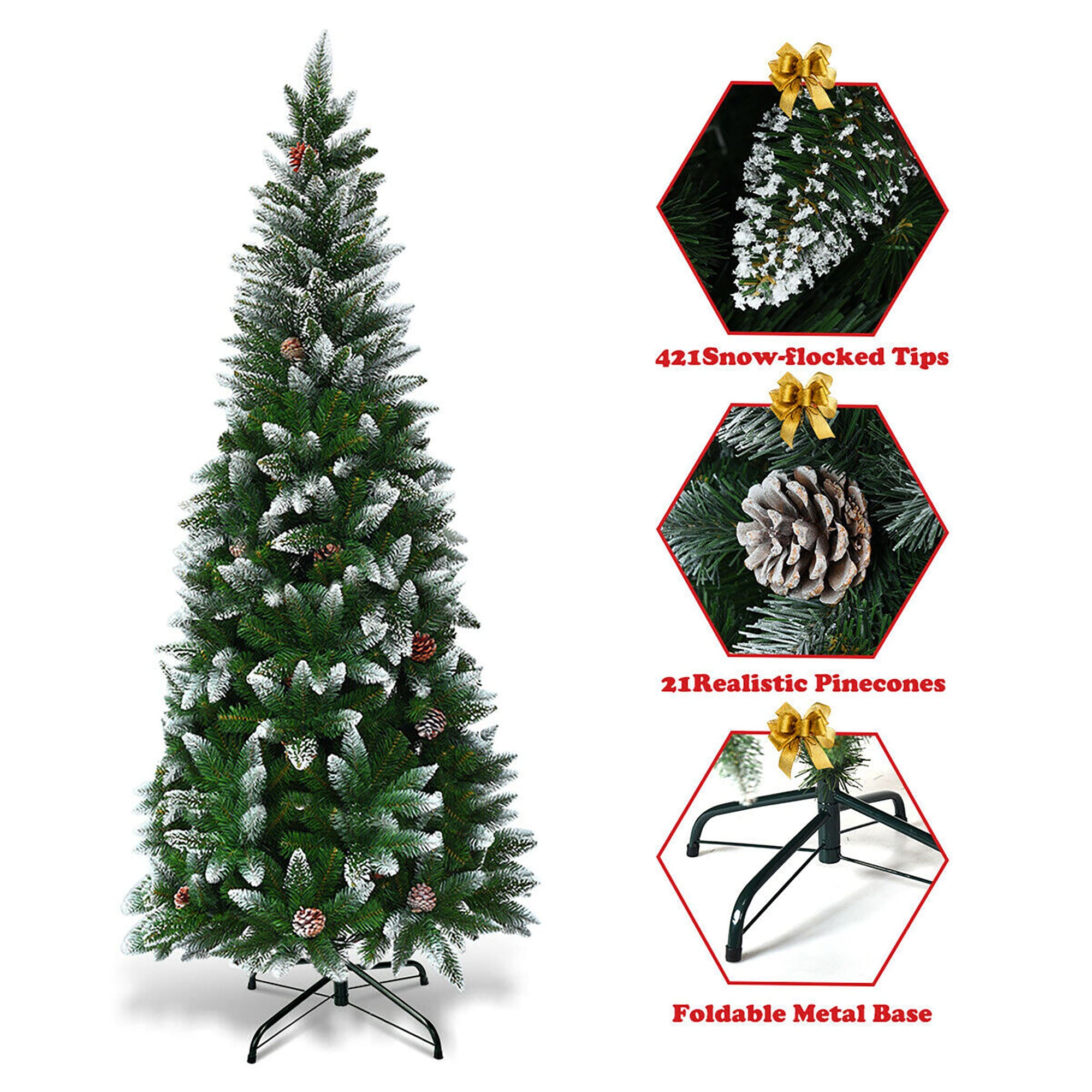 Forclover ALHY-051CM Artificial-Christmas-Trees - View #8