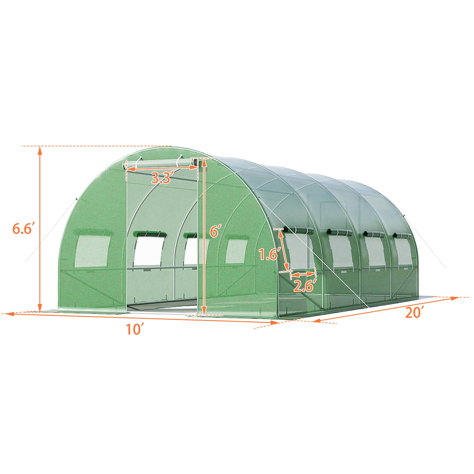WELLFOR TBJ4020GN greenhouses - View #2